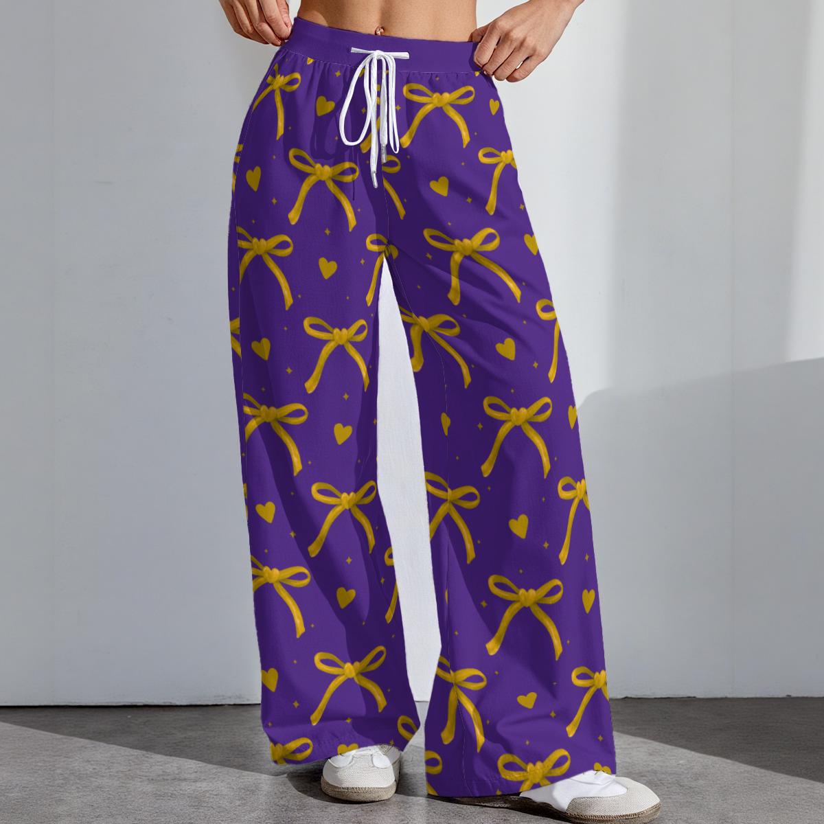Minnesota Football Stretch Pants, Women's Game Day Leggings, Tailgate Outfit, Cute Football Trousers