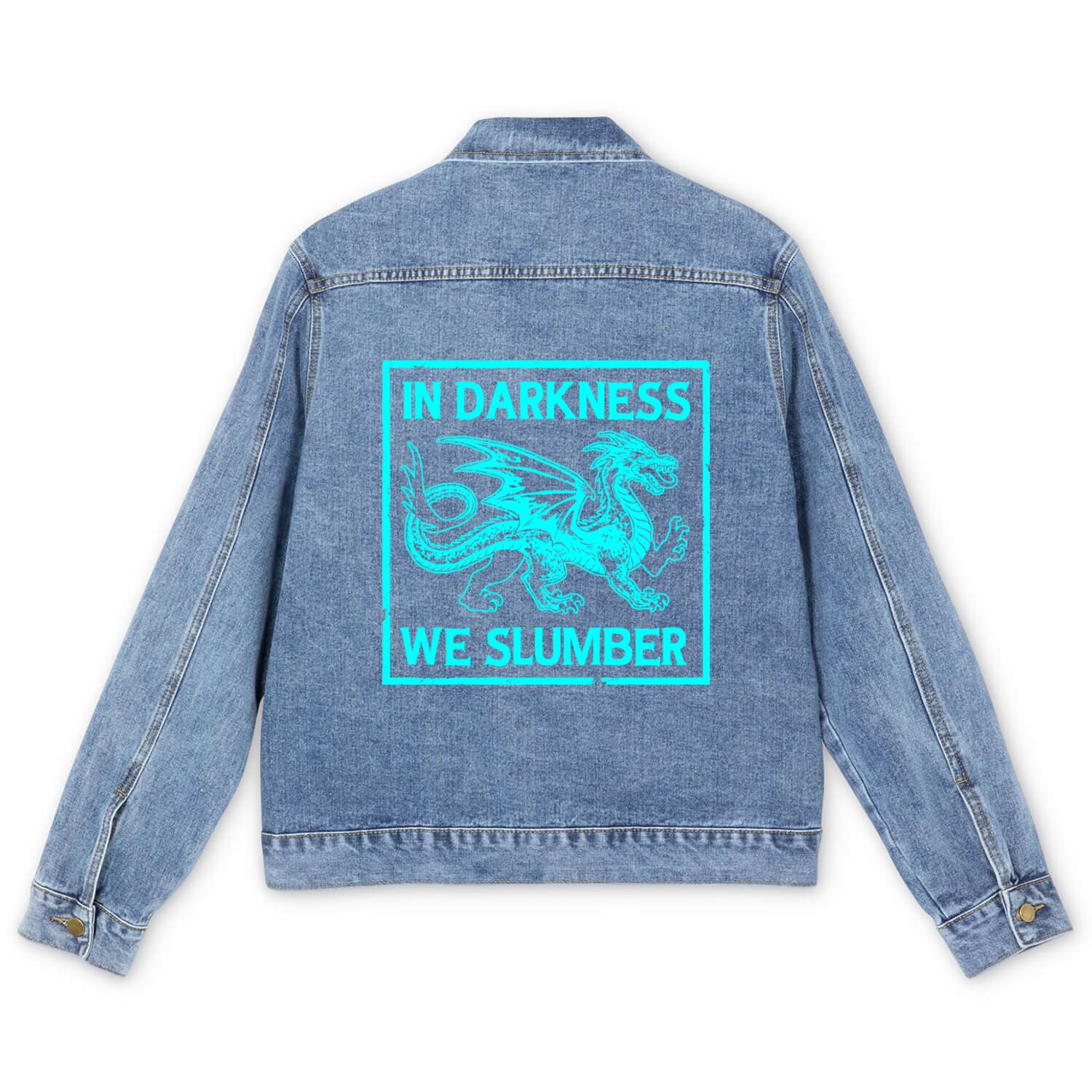 In Darkness We Slumber Men's Denim Jackets