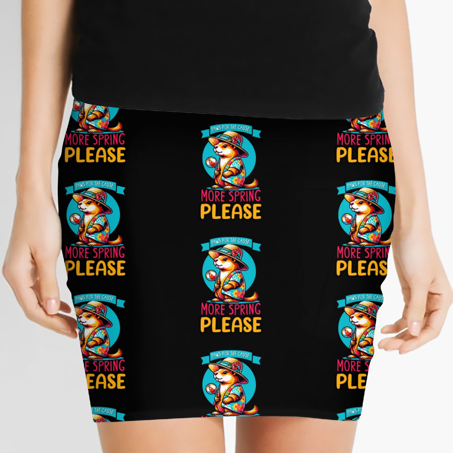 Groundhog Day 2024 Enthusiast February 2nd Women's Mini Skirts