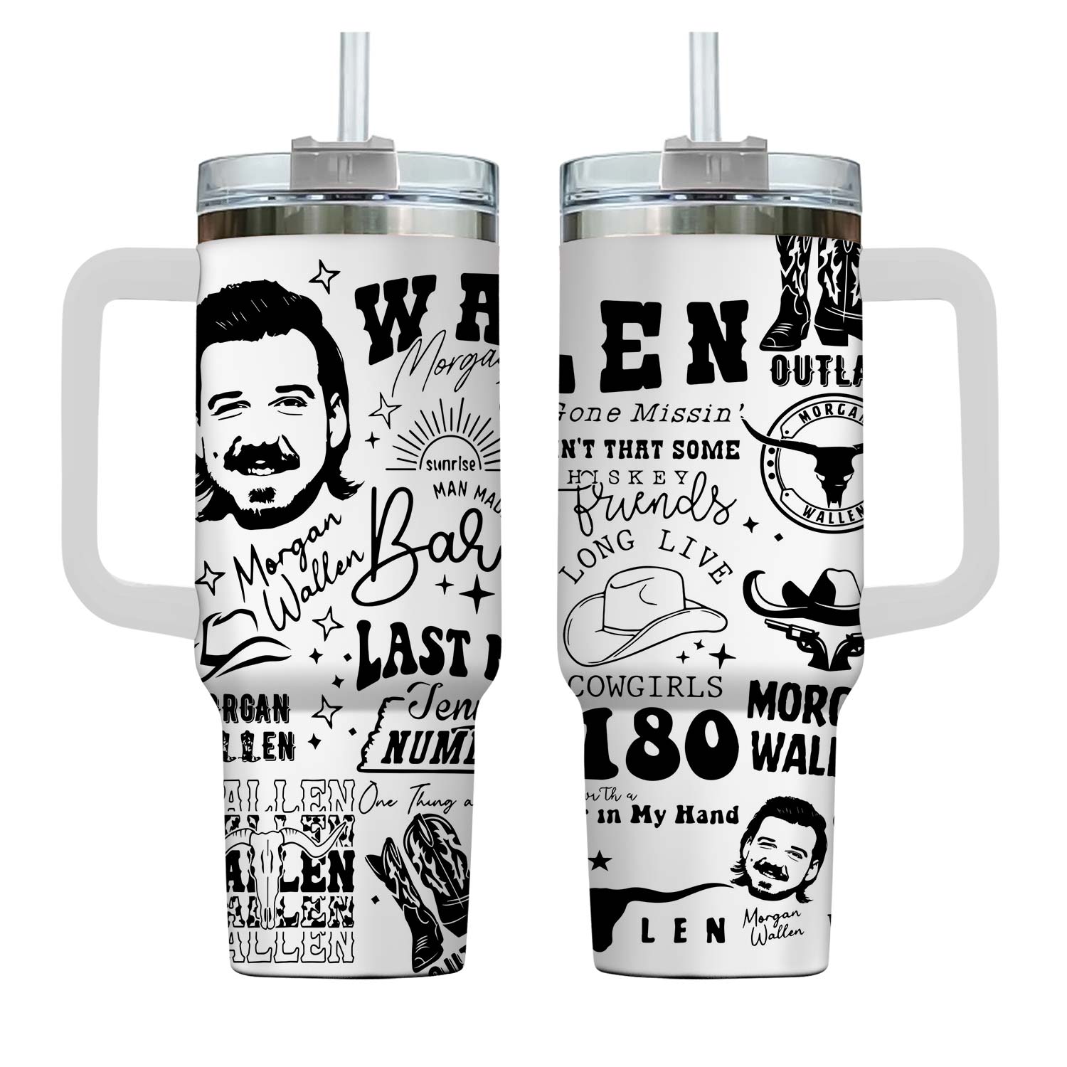 Wallen Signature 40 oz Tumbler