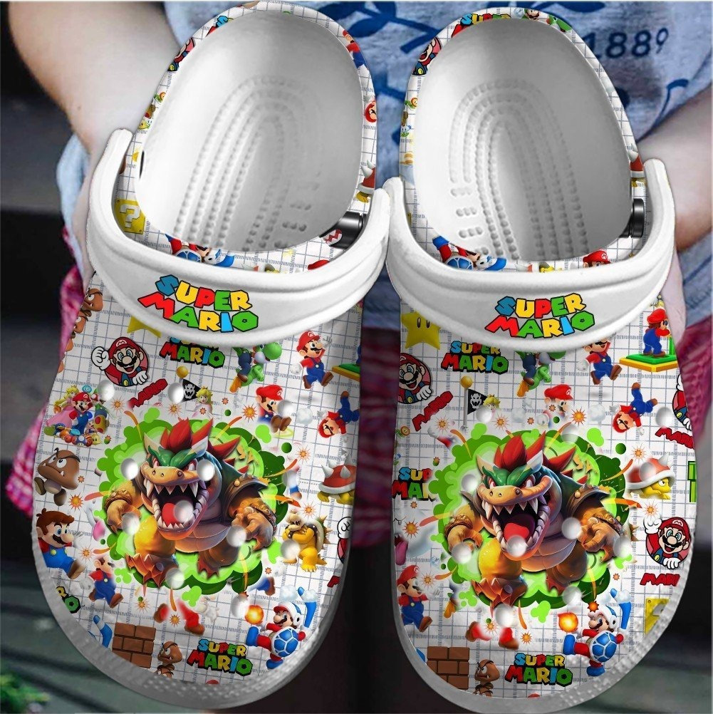 Super Mario Shirt, Super Mario Birthday Clogs, Super Mario Family Shirt, Mario & Friend Party Matching Tee, Mario Family Shirt, Mario Gift