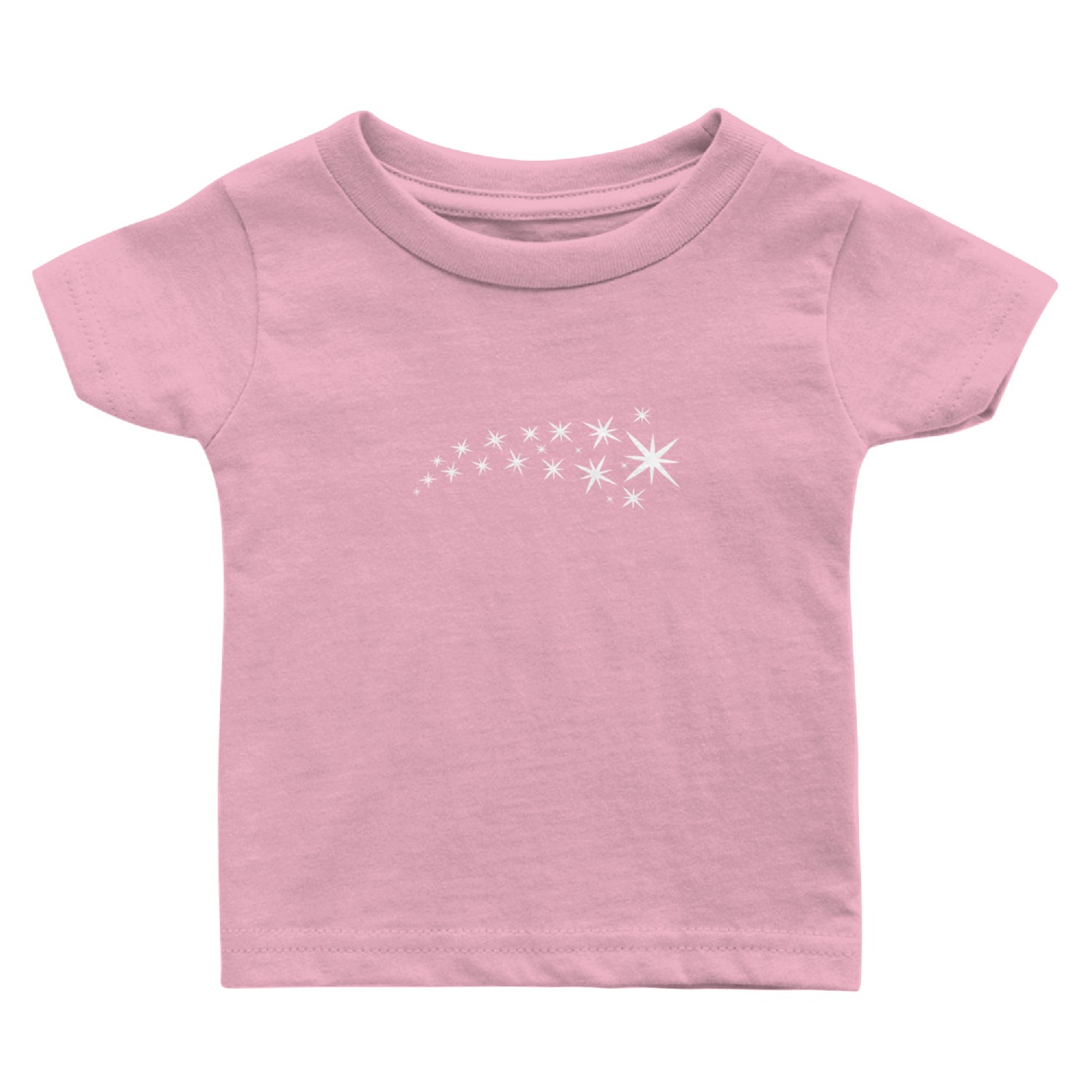 White Stars Baby T Shirts