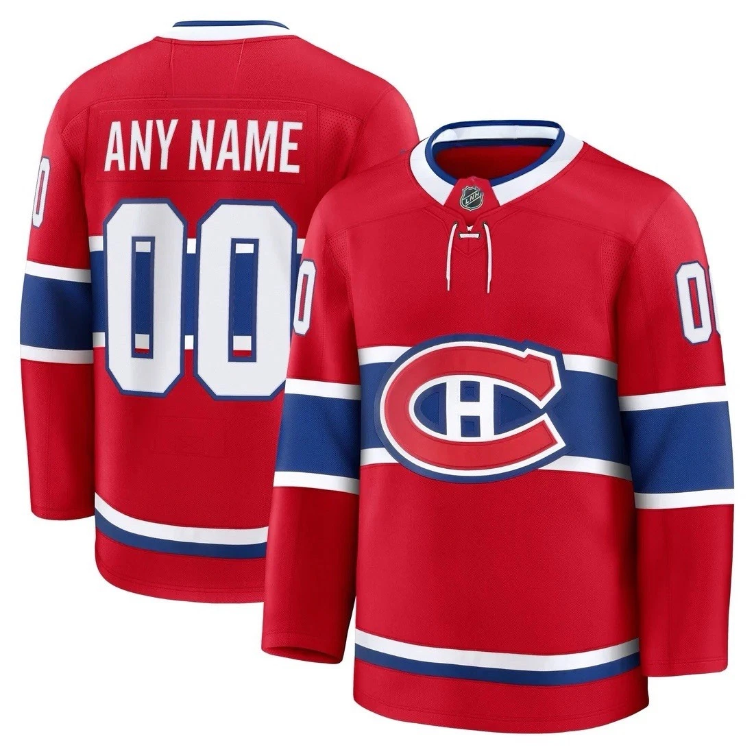 Montreal Hockey Jersey – Stitched Custom Name & Number – Personalized