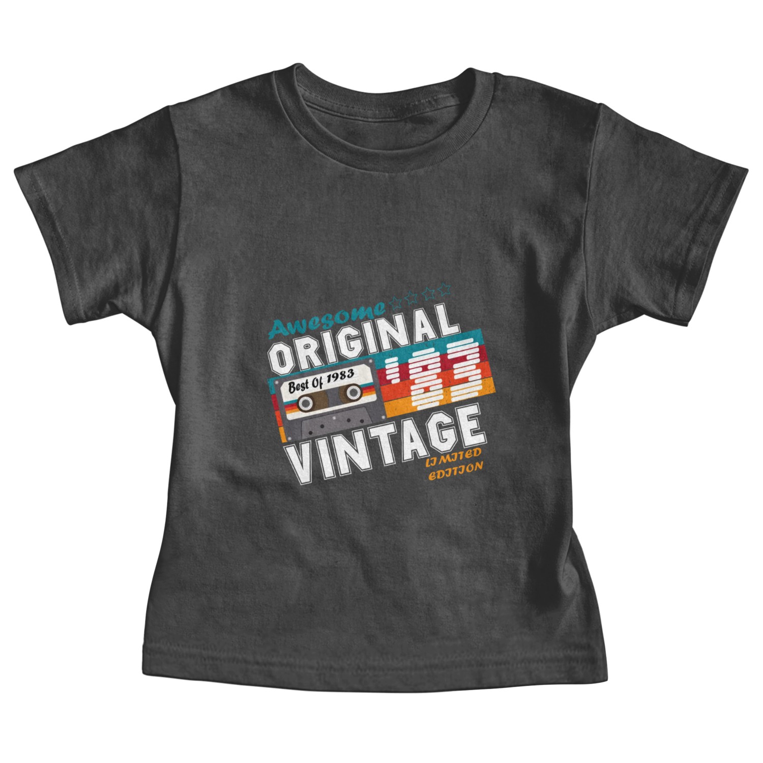 1983 Vintage Birthday Vintage Gift Retro Baby Tees