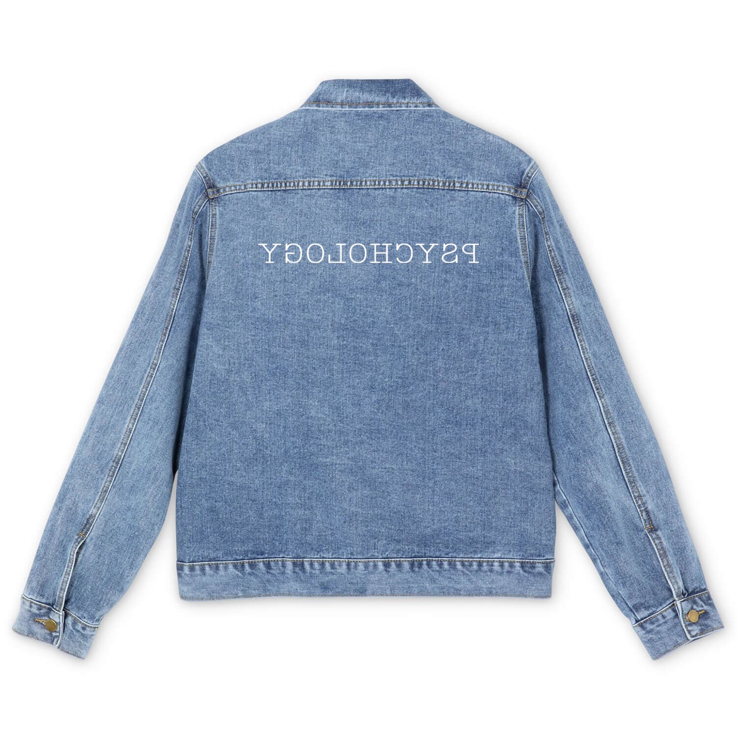 PSYCHOLOGY Men's Denim Jackets