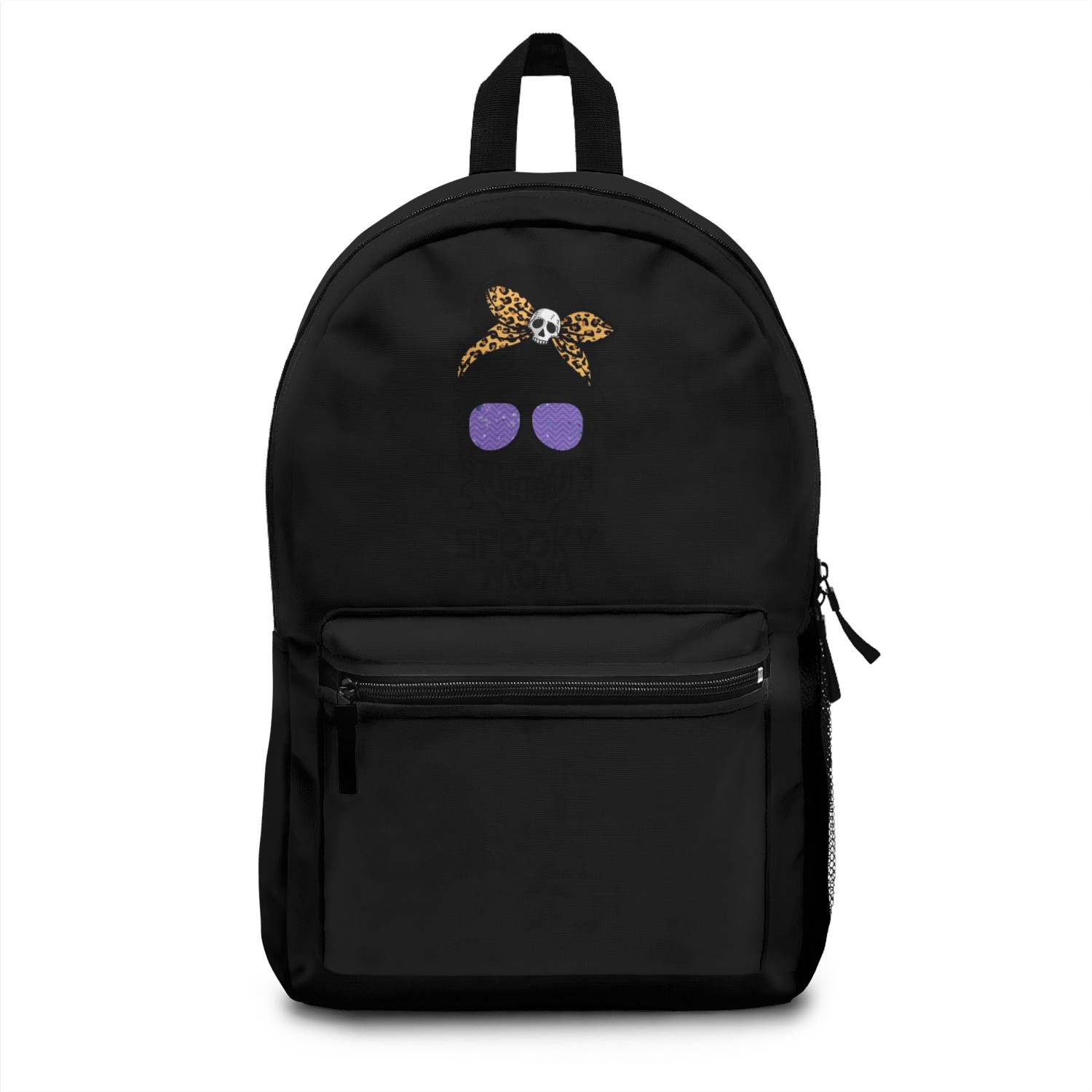 Spooky Mom - Messy Bun Backpacks
