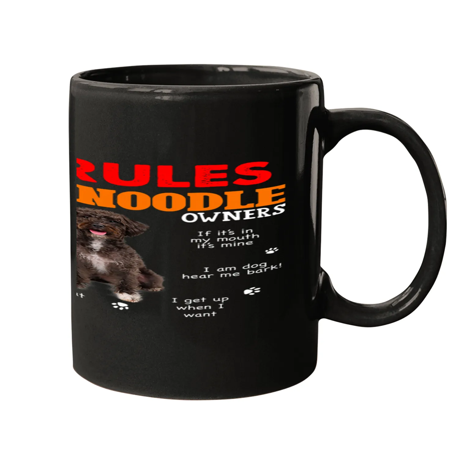 5 Rules For Schnoodle Owners Mugs