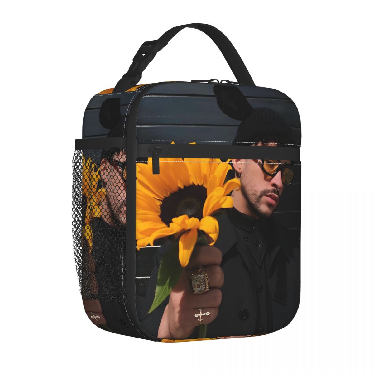 Bad Bunny Kids Insulated Lunch Bag for School