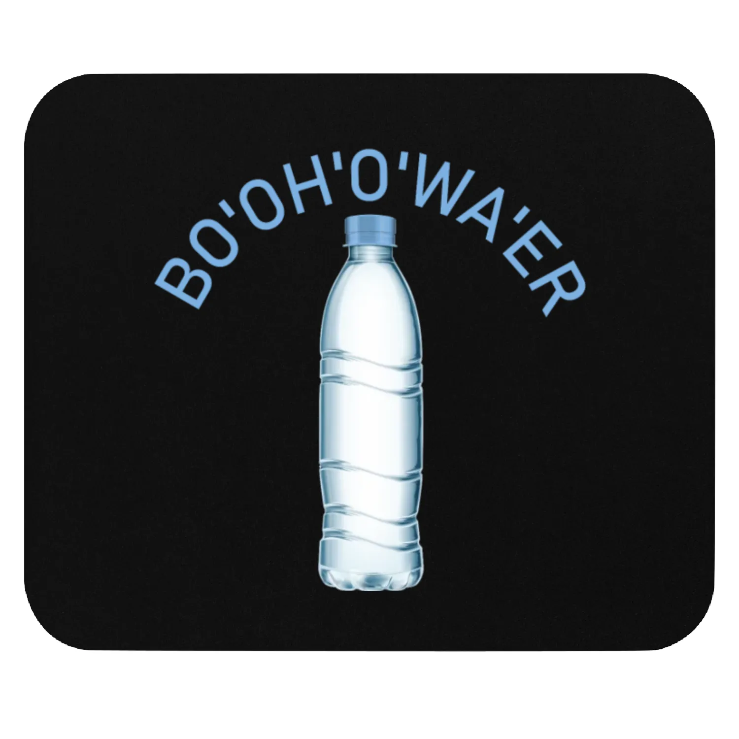 Bottle of water Mouse Pads