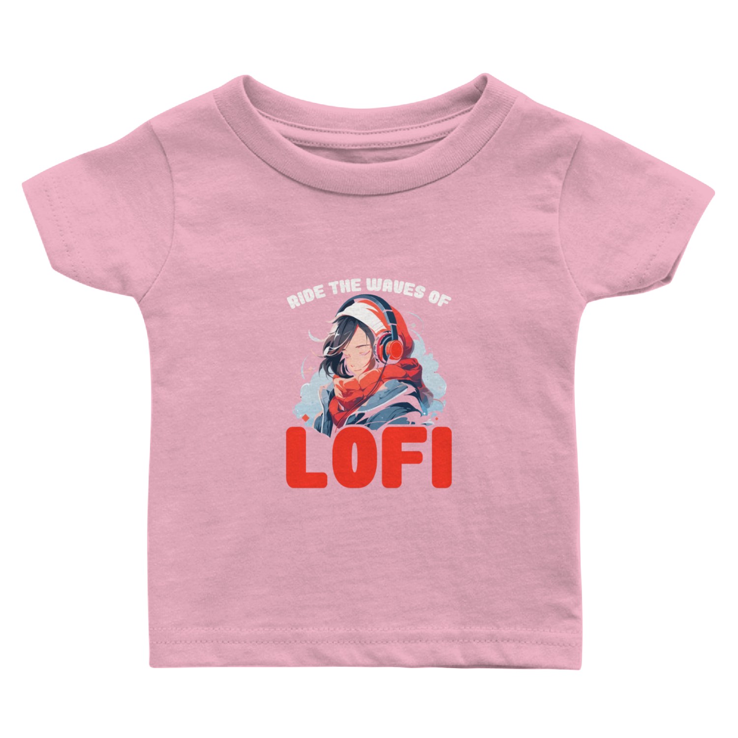 Lofi Music Lover Low Fidelity Japanese Aesthetic Baby T Shirts