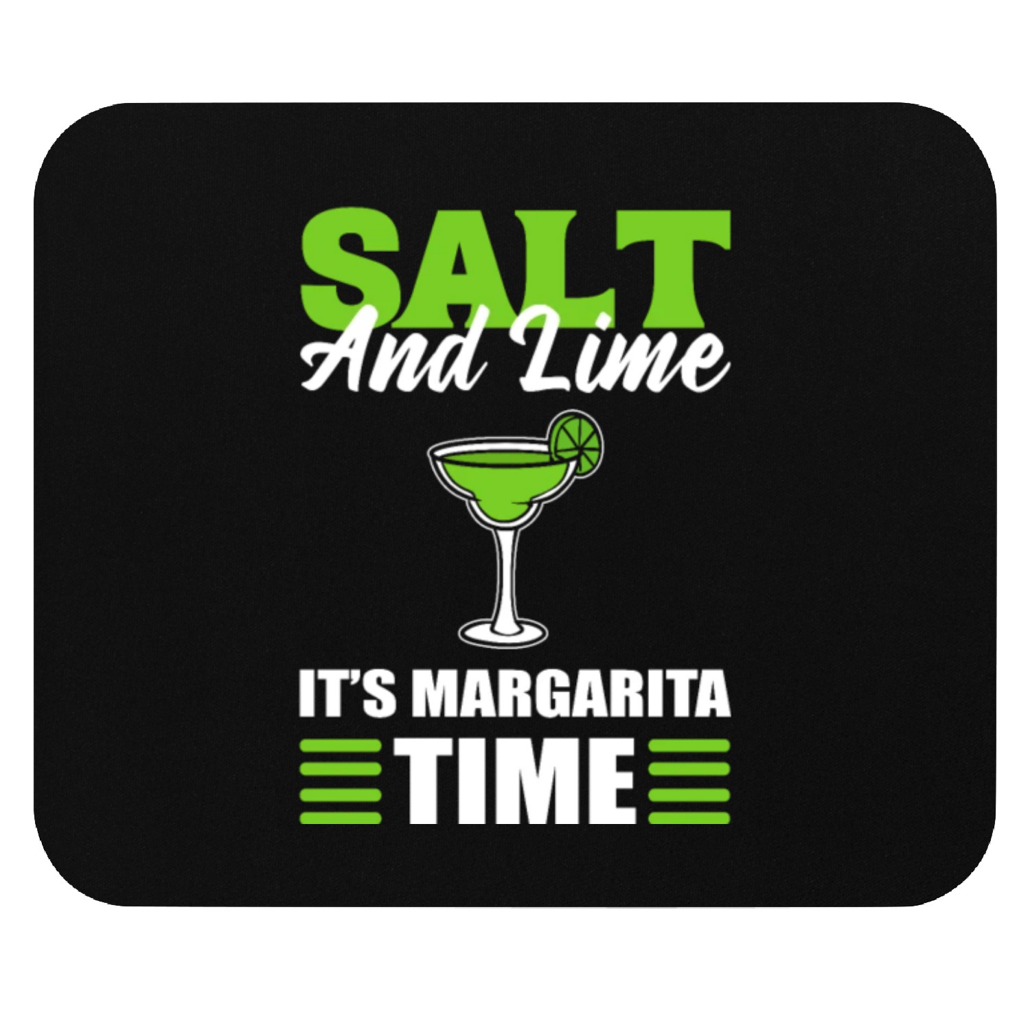 Salt & Lime Alcoholic Person Gift Mouse Pads