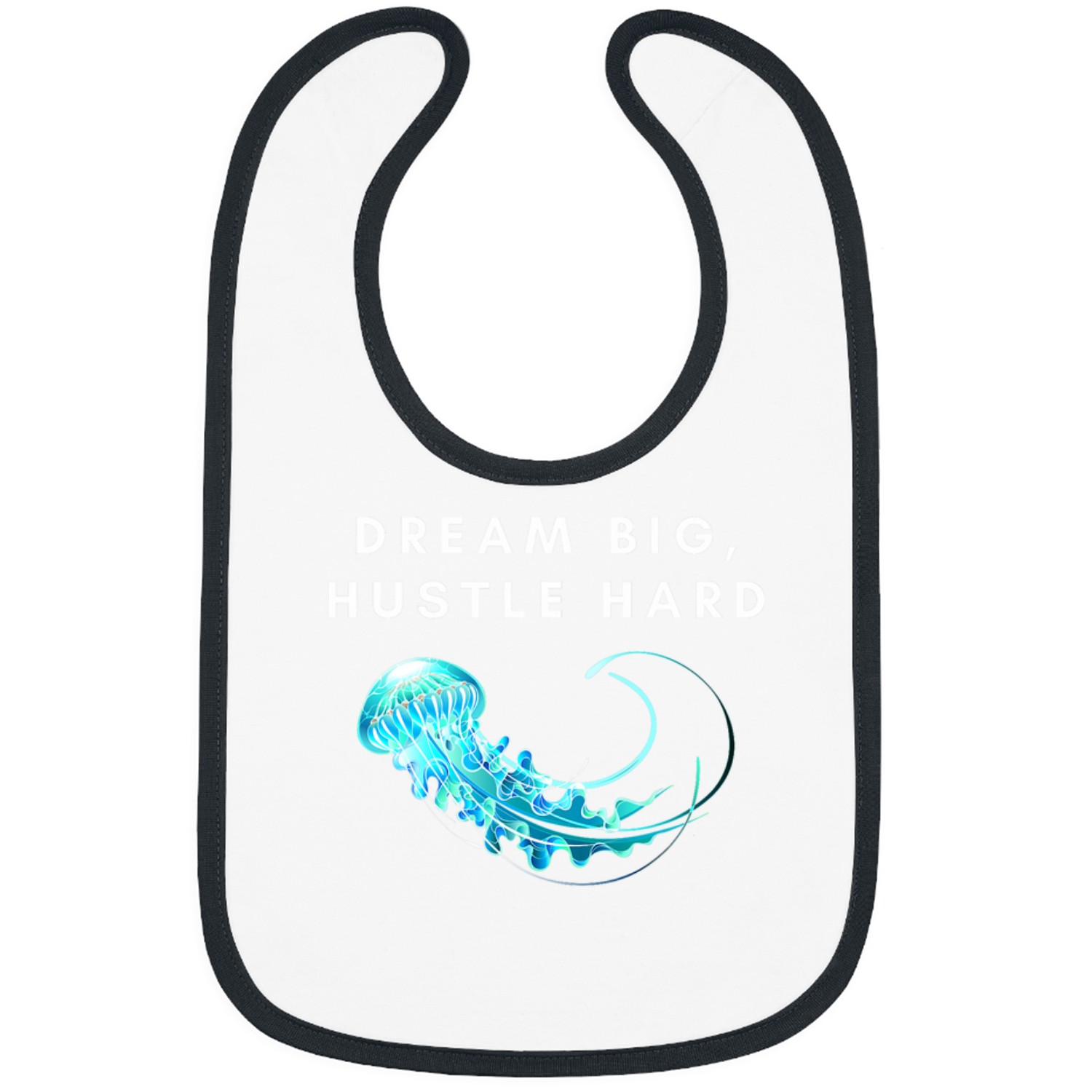 Daydream Big Squash Hard Motivational Ambitious Individuals Bibs