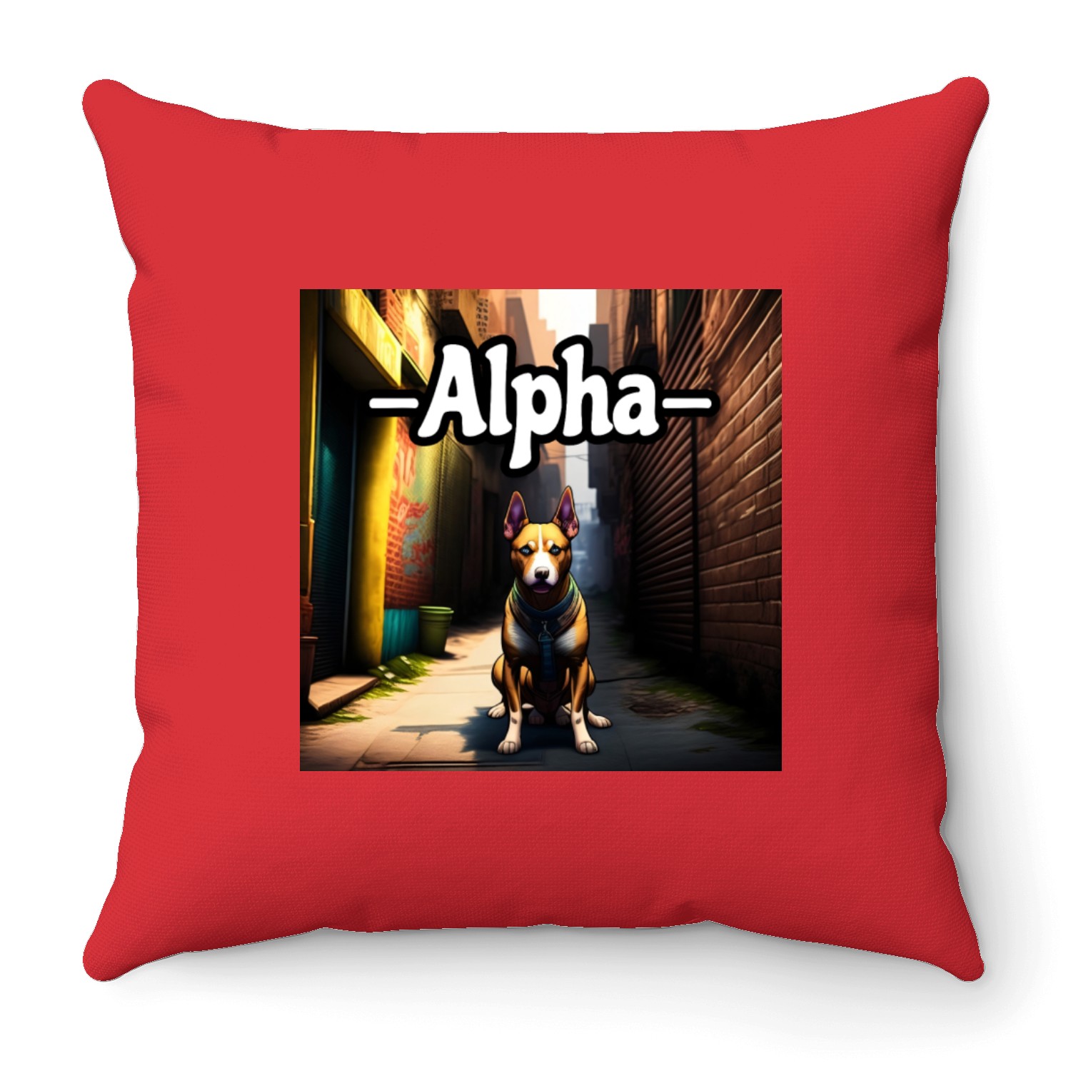 Alpha collection #2 Throw Pillows