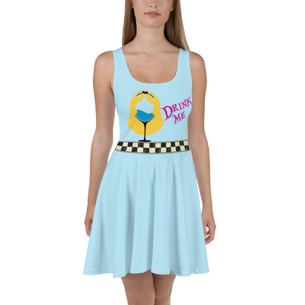 Drink Me Skater Dress