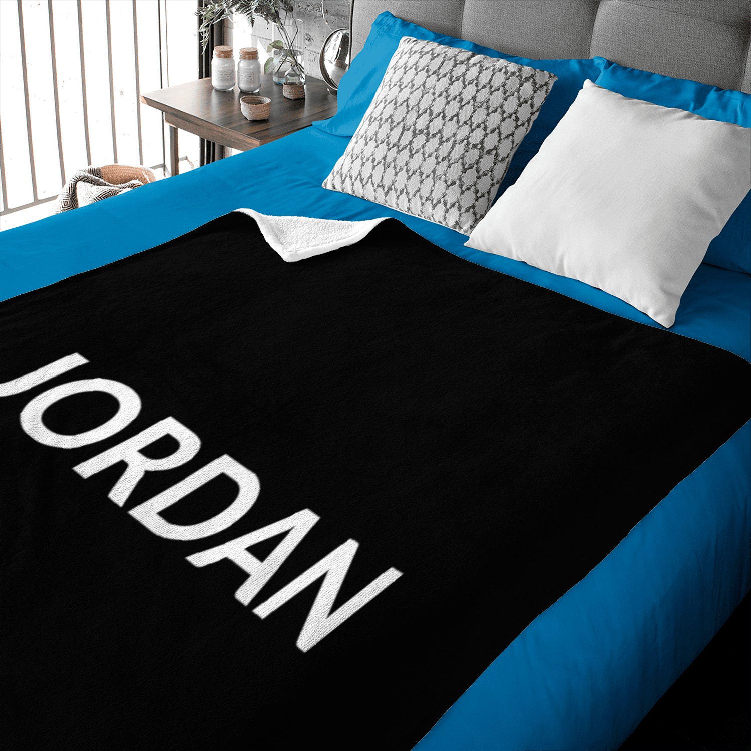 Nik Jordan Baby Blankets