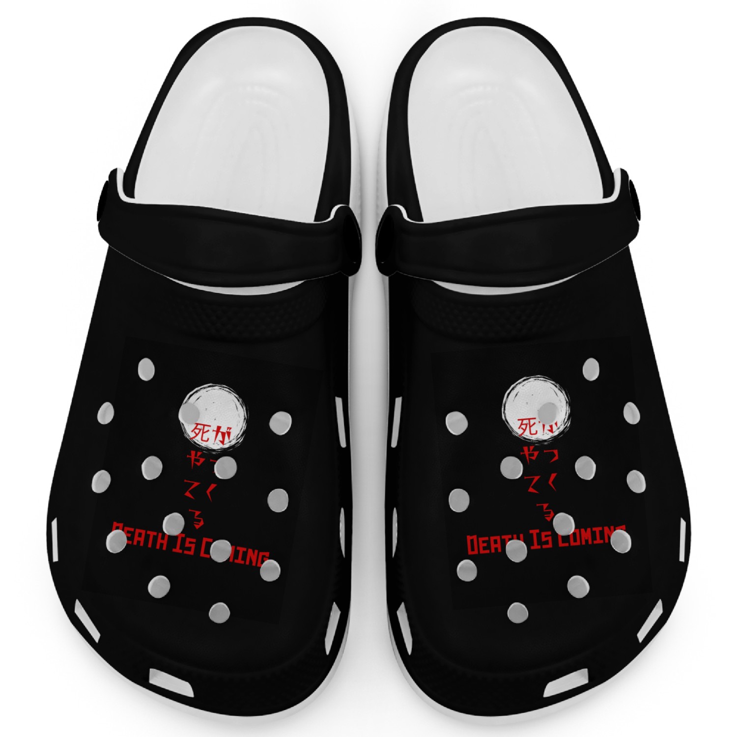 Death Is Coming Clogs – English & Japanese Design