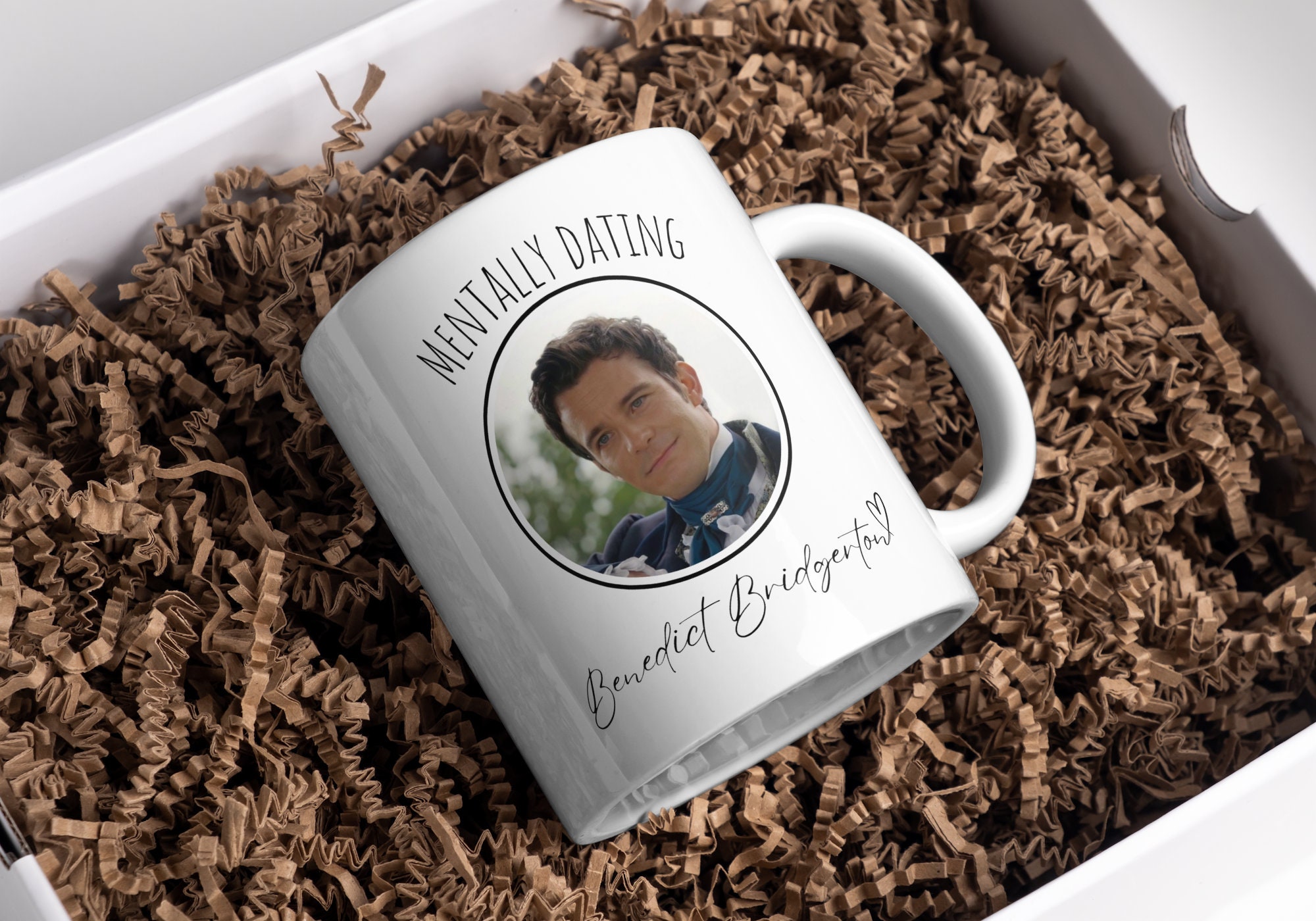Mentally Dating Benedict Bridgerton, Bridgerton Tv Show Mug