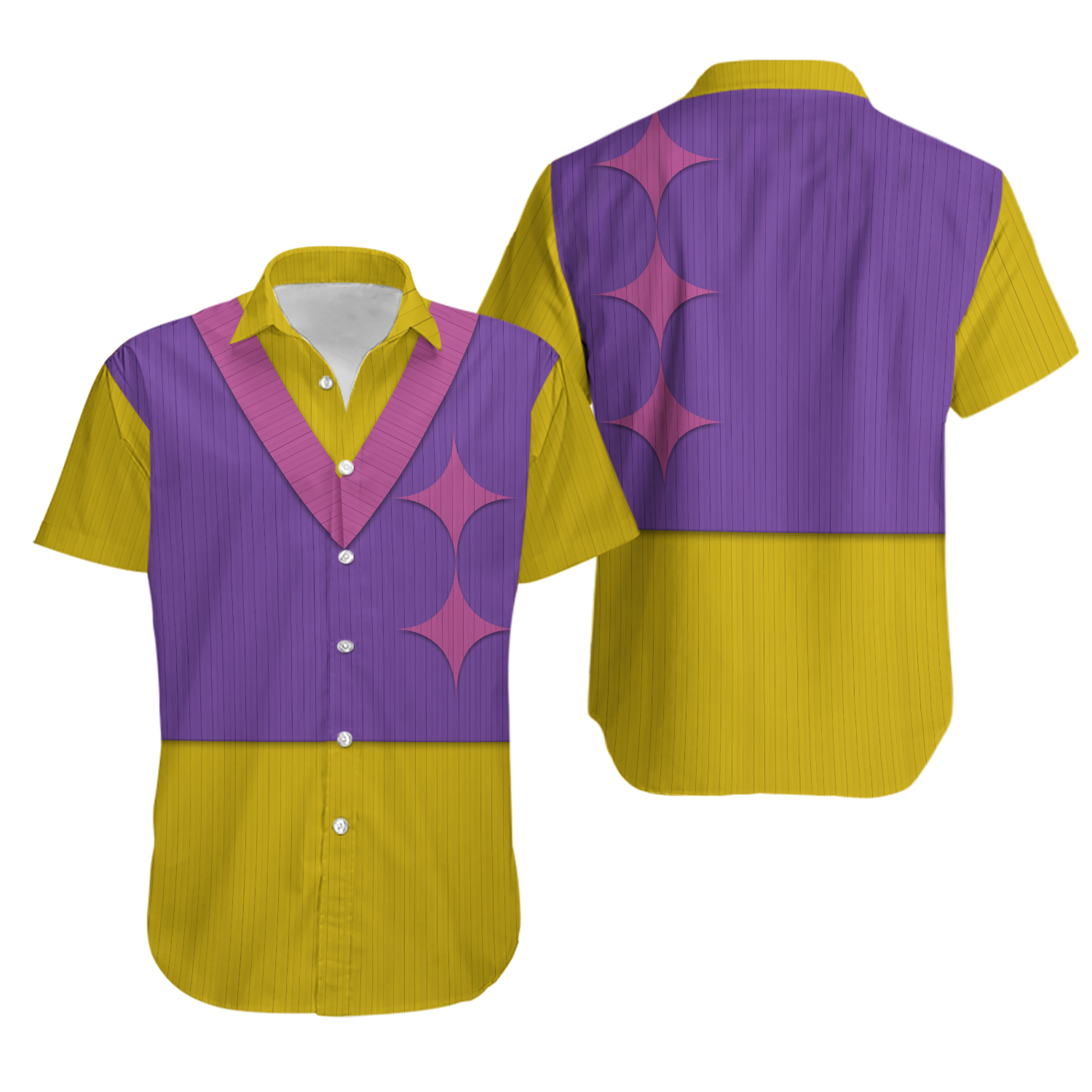 Mystery Saja Boys Costume Button Shirt, Men Shorts, Mystery Saja Hawaiian Shirt, Mystery Cosplay Shirt, Kpop Demon Hunters Shirt
