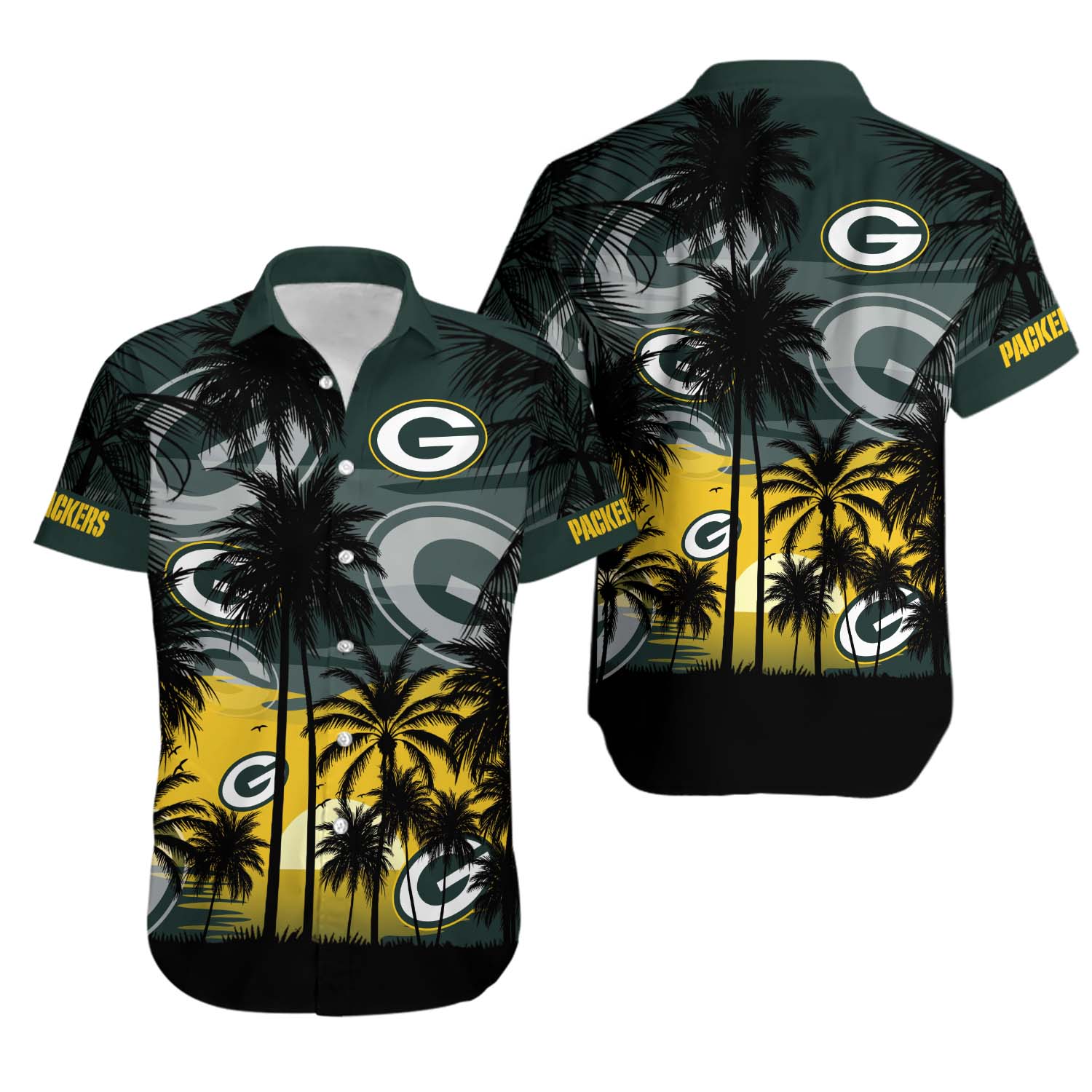 PACKERS Hawaiian Shirthalloween Trending Hawaiian Shirt