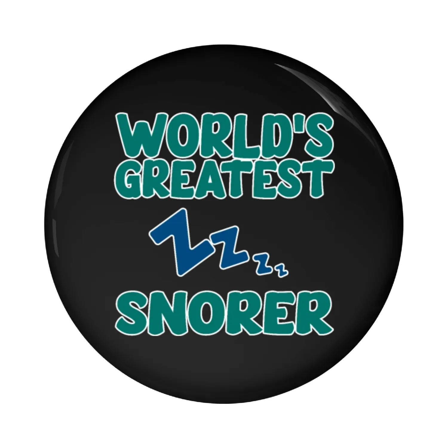 World's Greatest Snorer 4 Pin Buttons