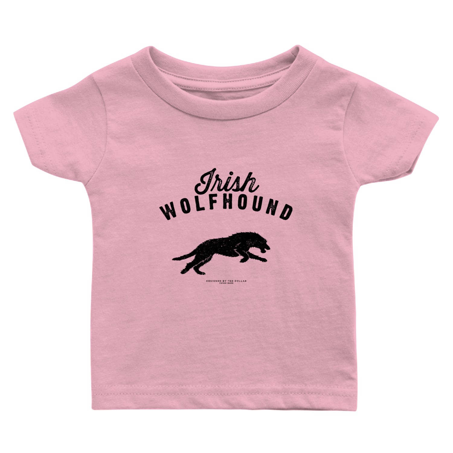 Irish Wolfhound Baby T Shirts