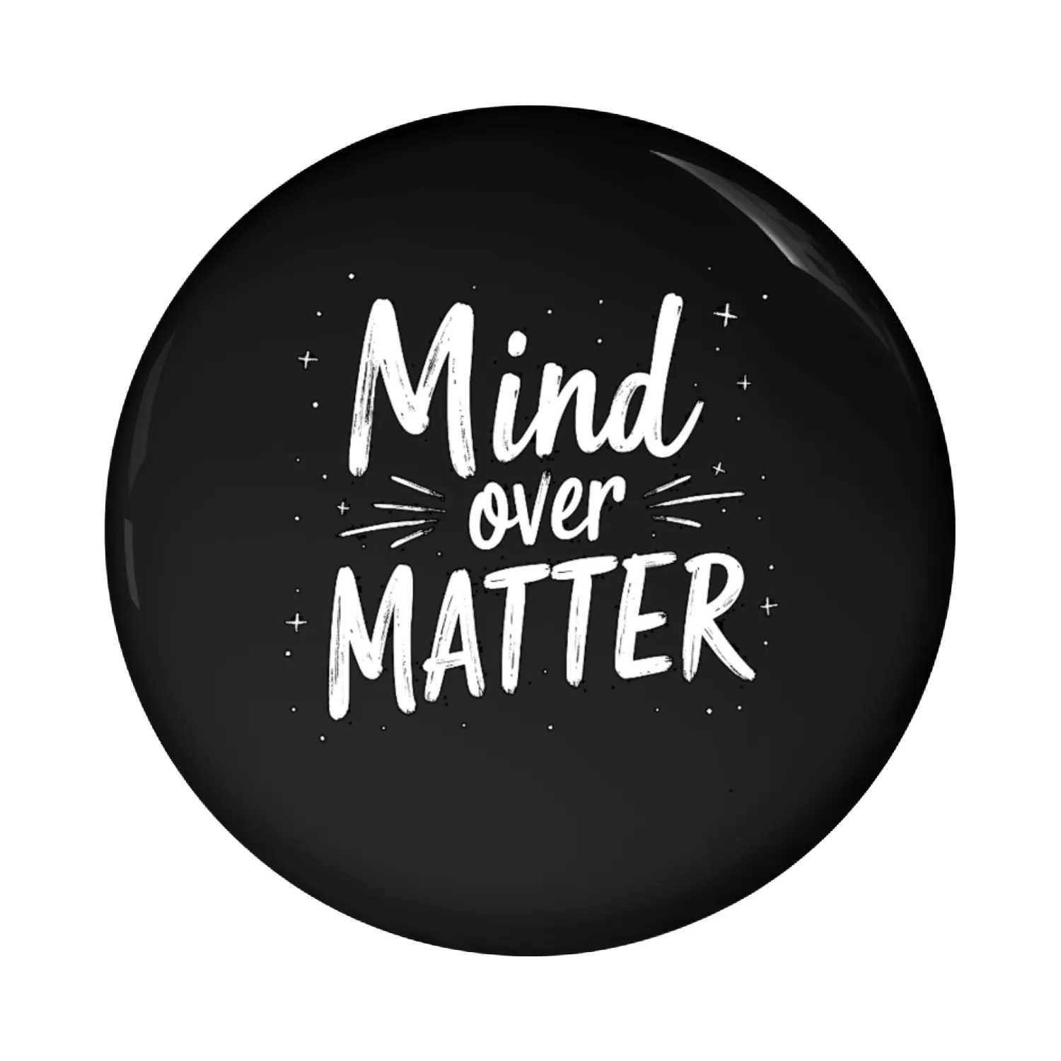 Mind Over Matter Pin Buttons