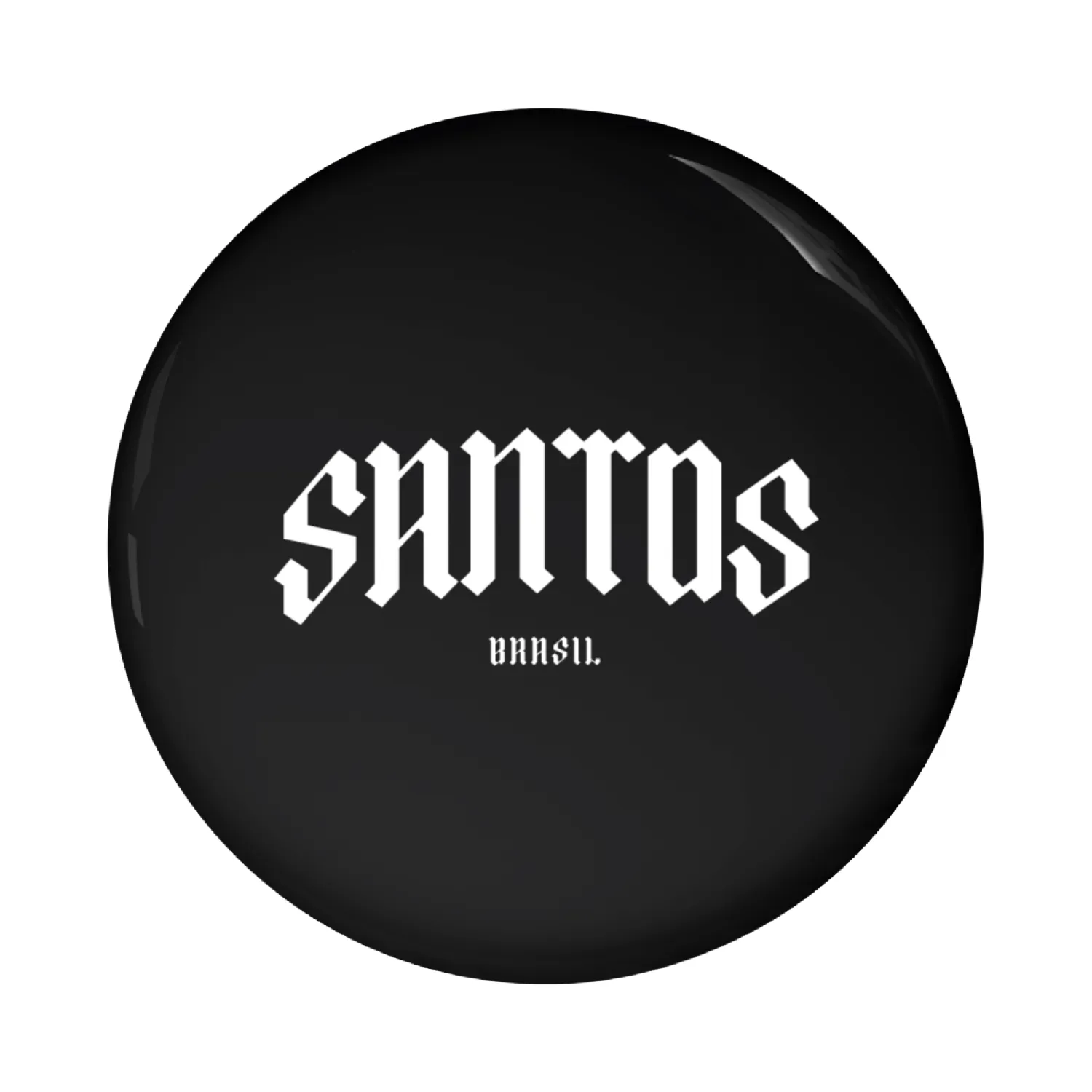 Santos Brasil Pin Buttons