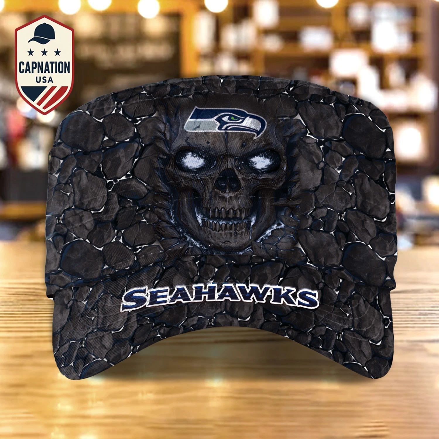 Seattle-Seahawks Military Cap football Trucker Hat football Baseball Cap Driving Cap Men's