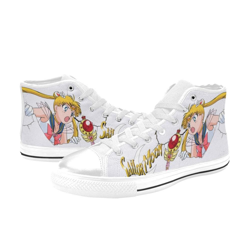 Cute Anime High Tops Sneakers, Birthday Gift for Him, for Her