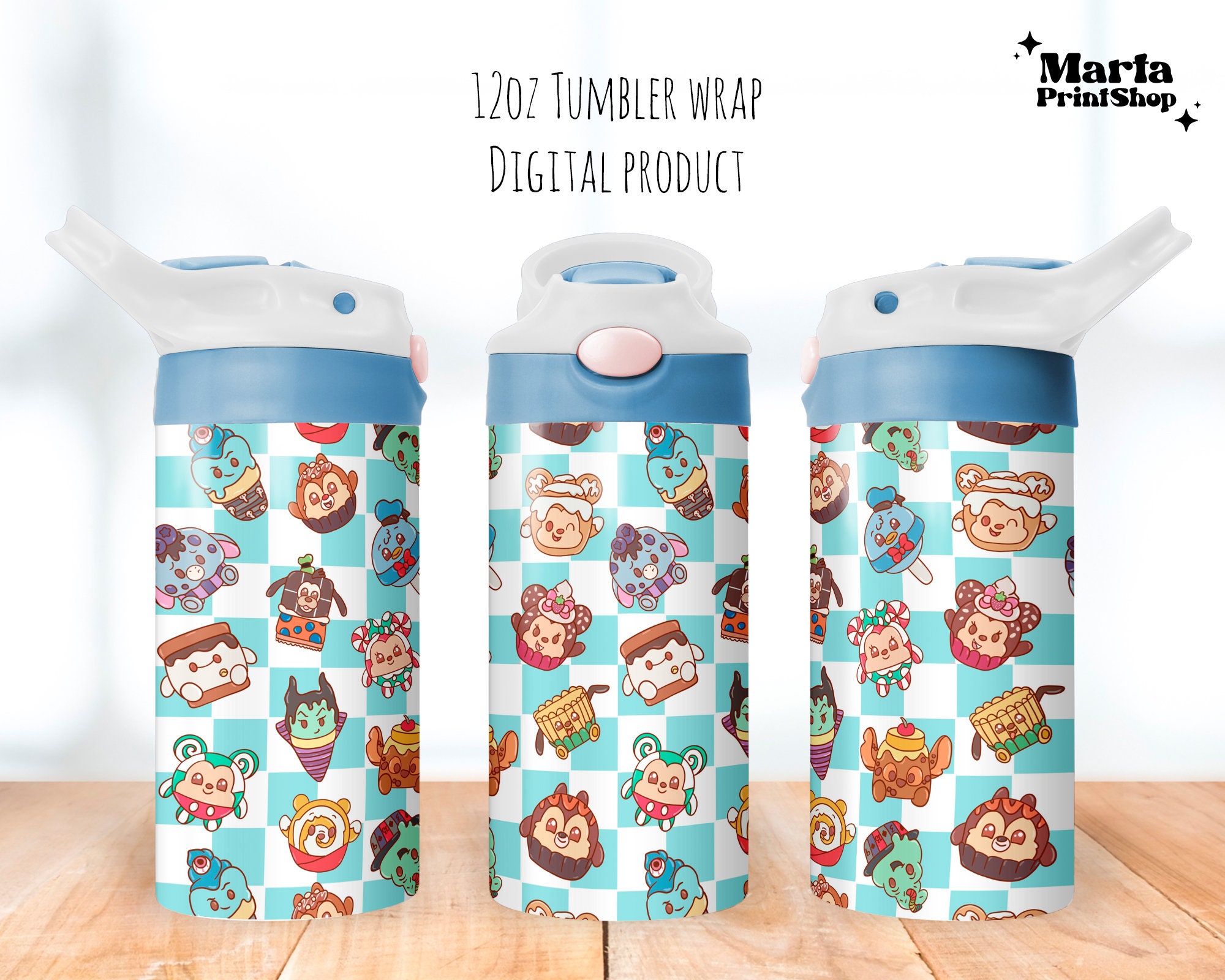 Magical Tumbler, Magical Snacks Sippy Cup 12oz, Flip Top Tumbler 12oz