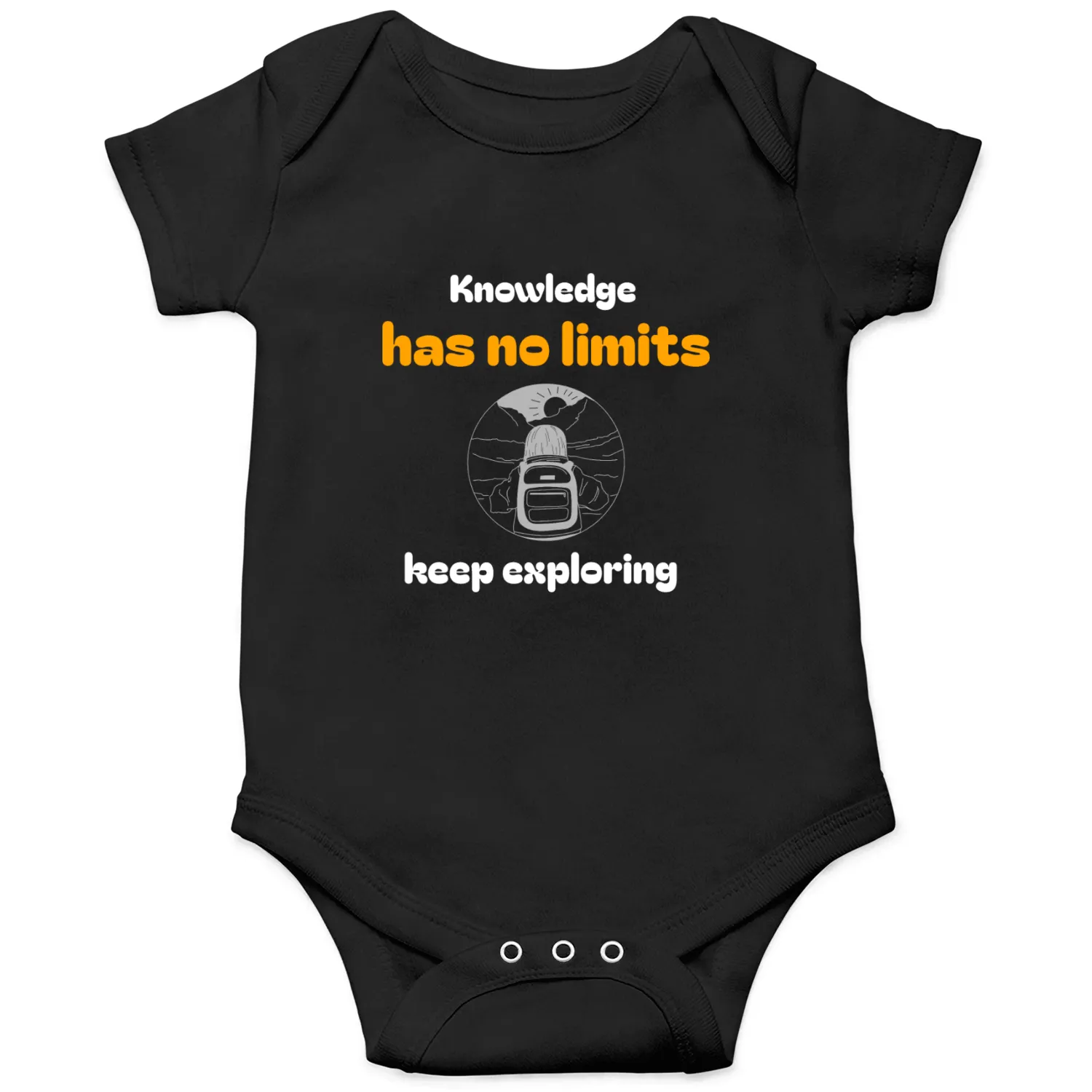Learning Quote; Limitless Knowledge Onesies
