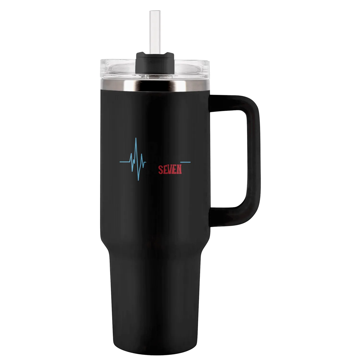 Project 24SEVEN 3 Color logo Tumblers 40 Oz With Handle