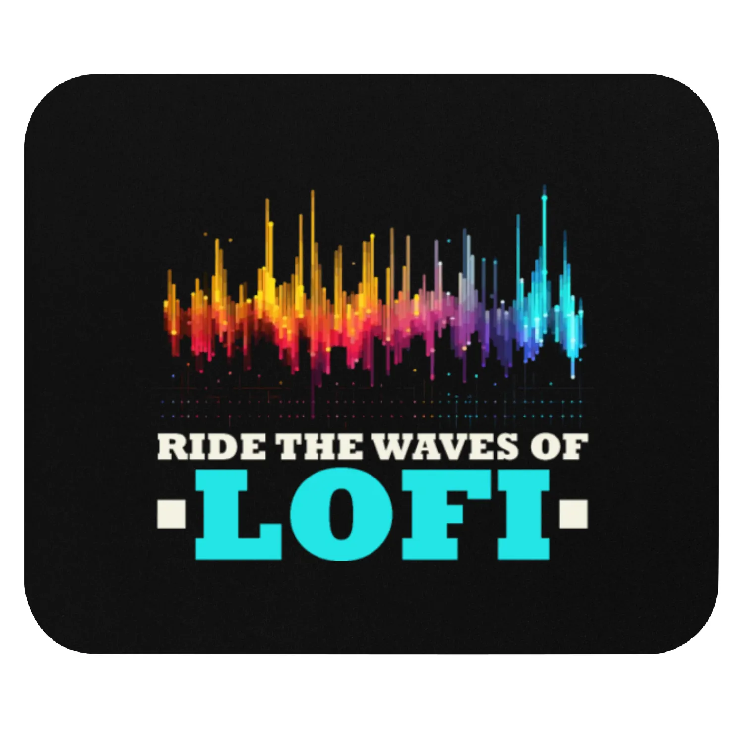 Lofi Music Lover Low Fidelity Japanese Aesthetic Mouse Pads