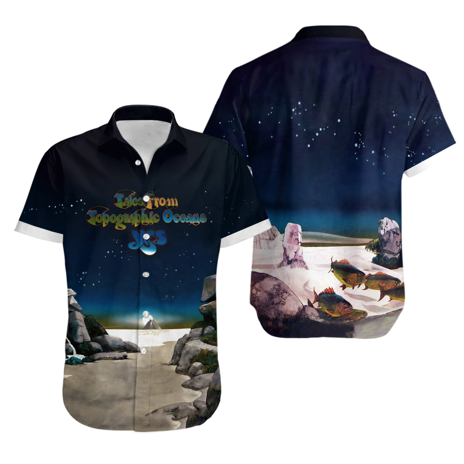Yes Band Tales From Topographic Oceans Hawaiian Shirt
