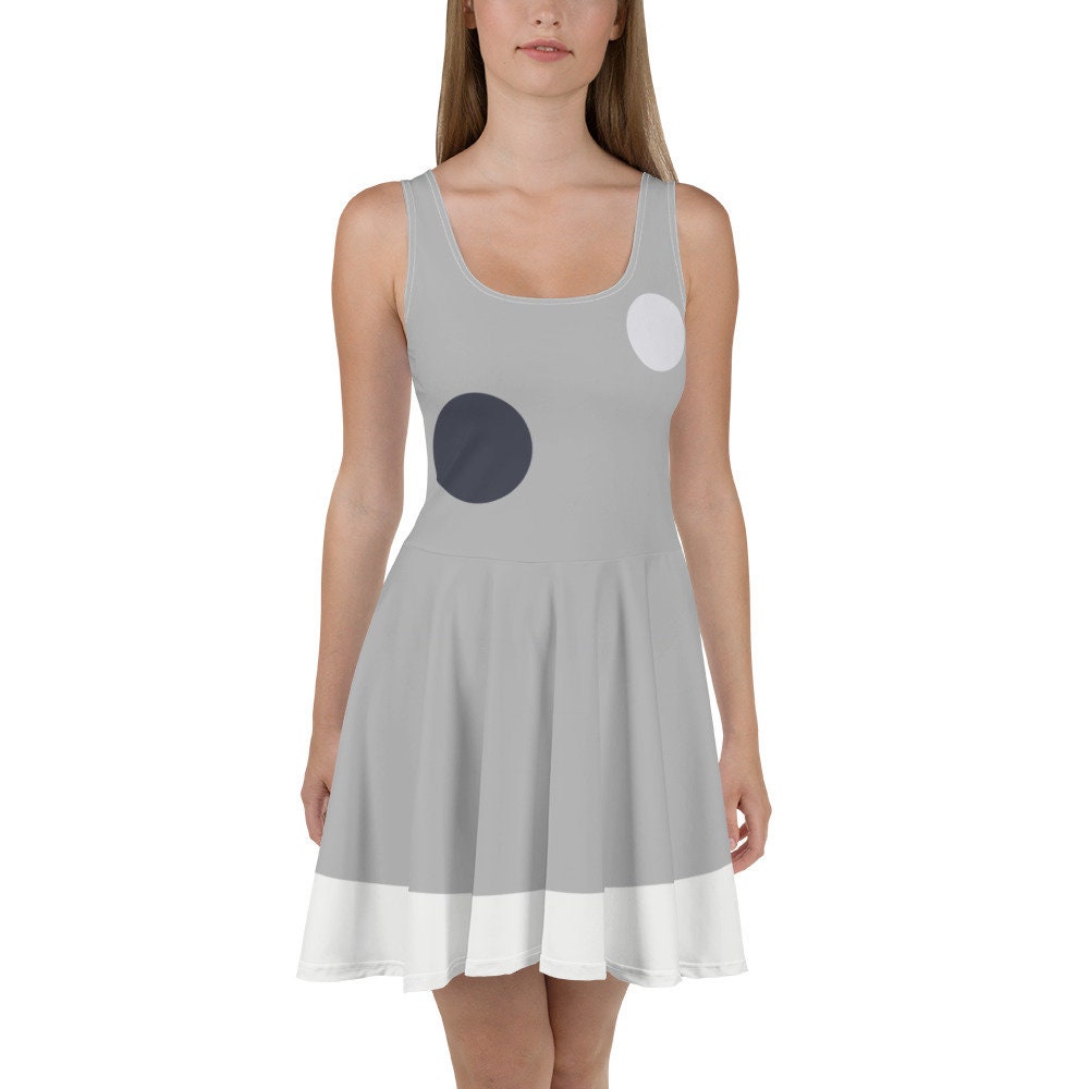 Little Gray Cousin Skater Dress