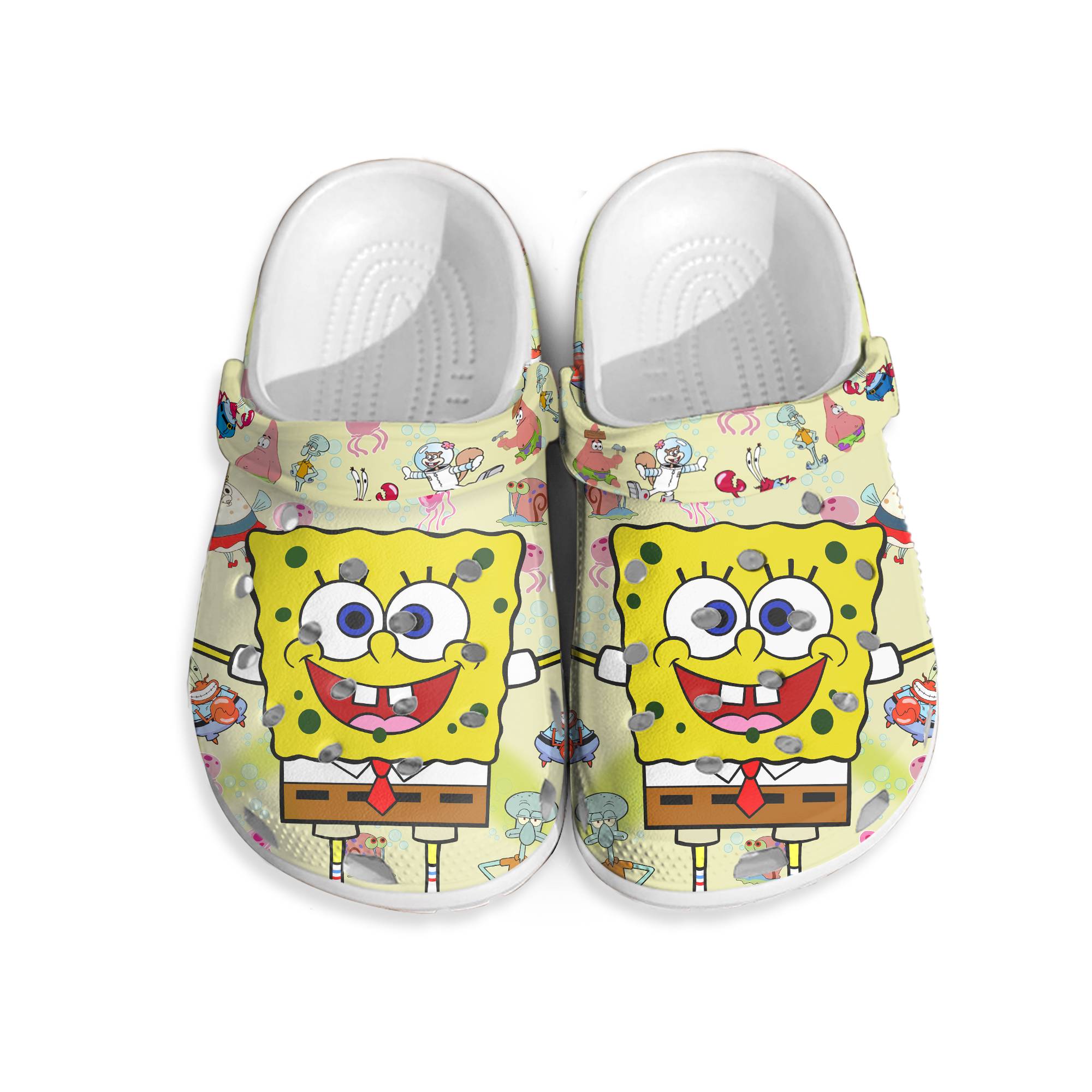 Spong Bob Squarepants Clogs, Cute cartoon clogs