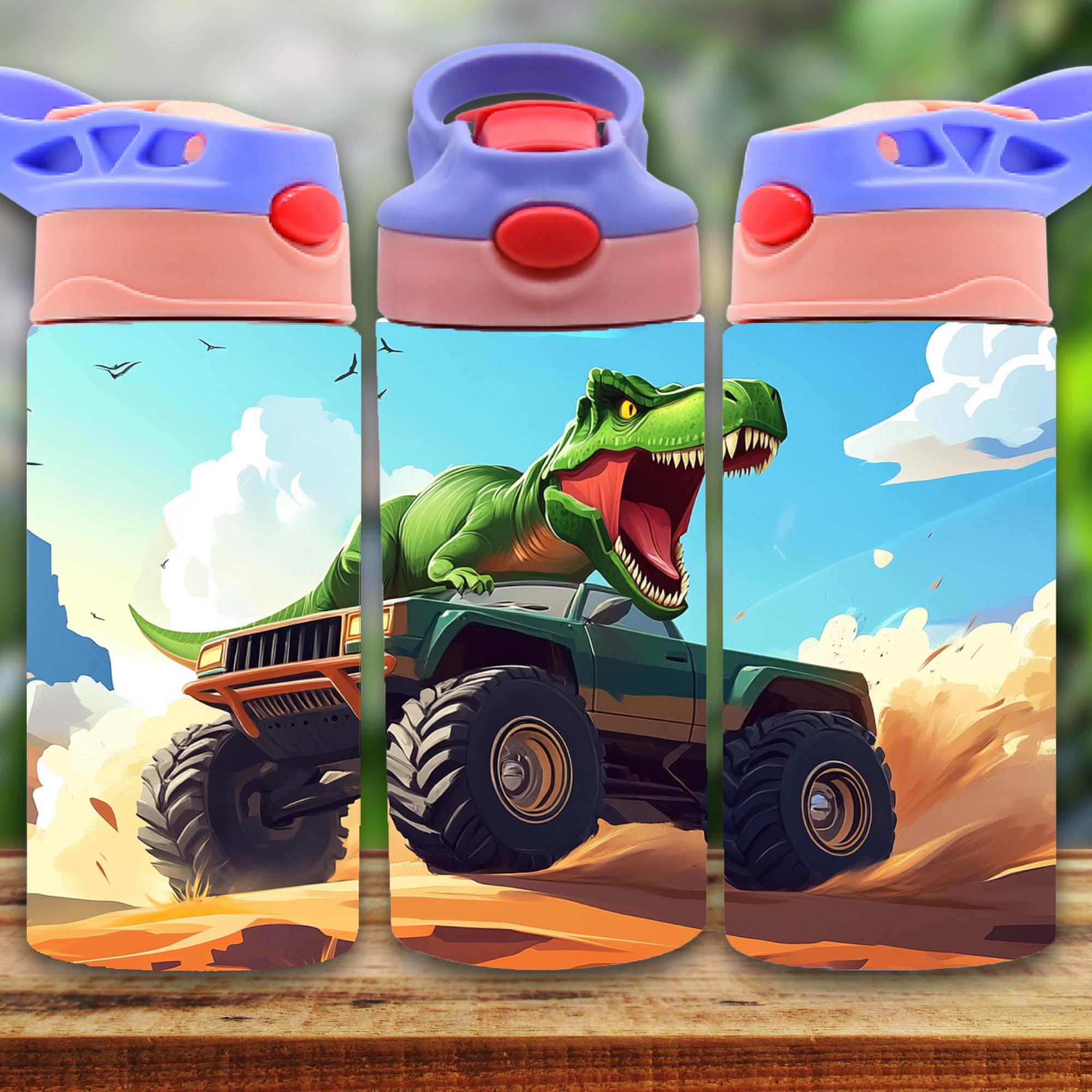 Dinosaur 12oz Tumbler, Kids 12oz Cup Tumbler, Back To School Gift