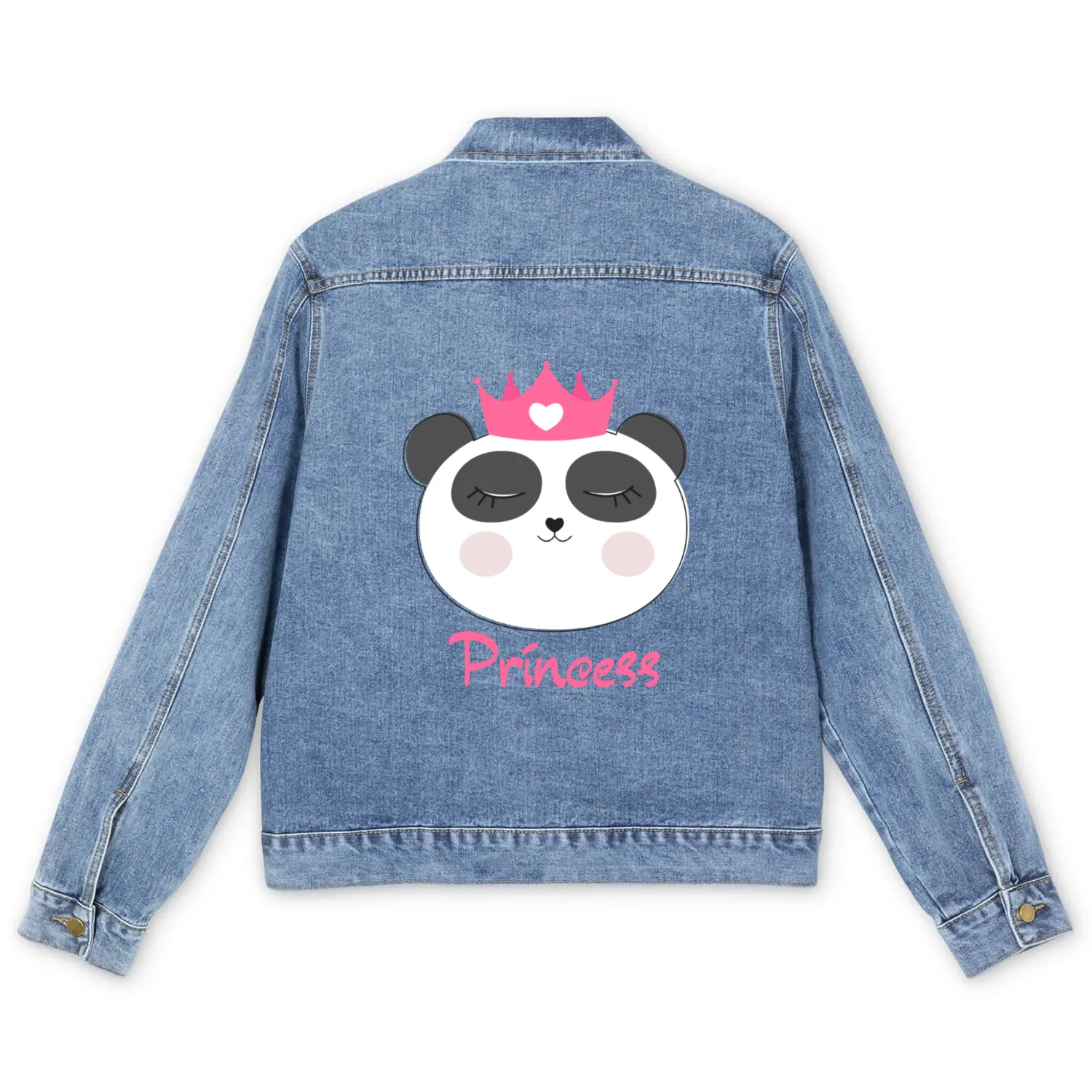 Kids Panda - Princess Men's Denim Jackets