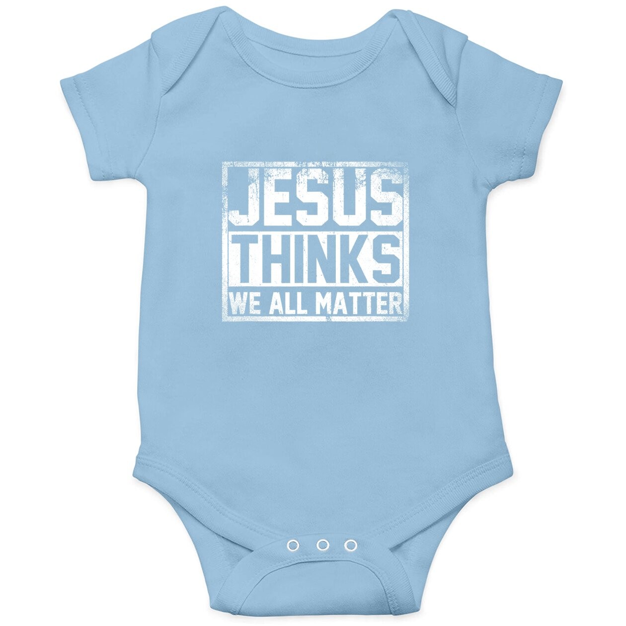 Religious Christian Gift Faith Jesus Baby Bodysuit