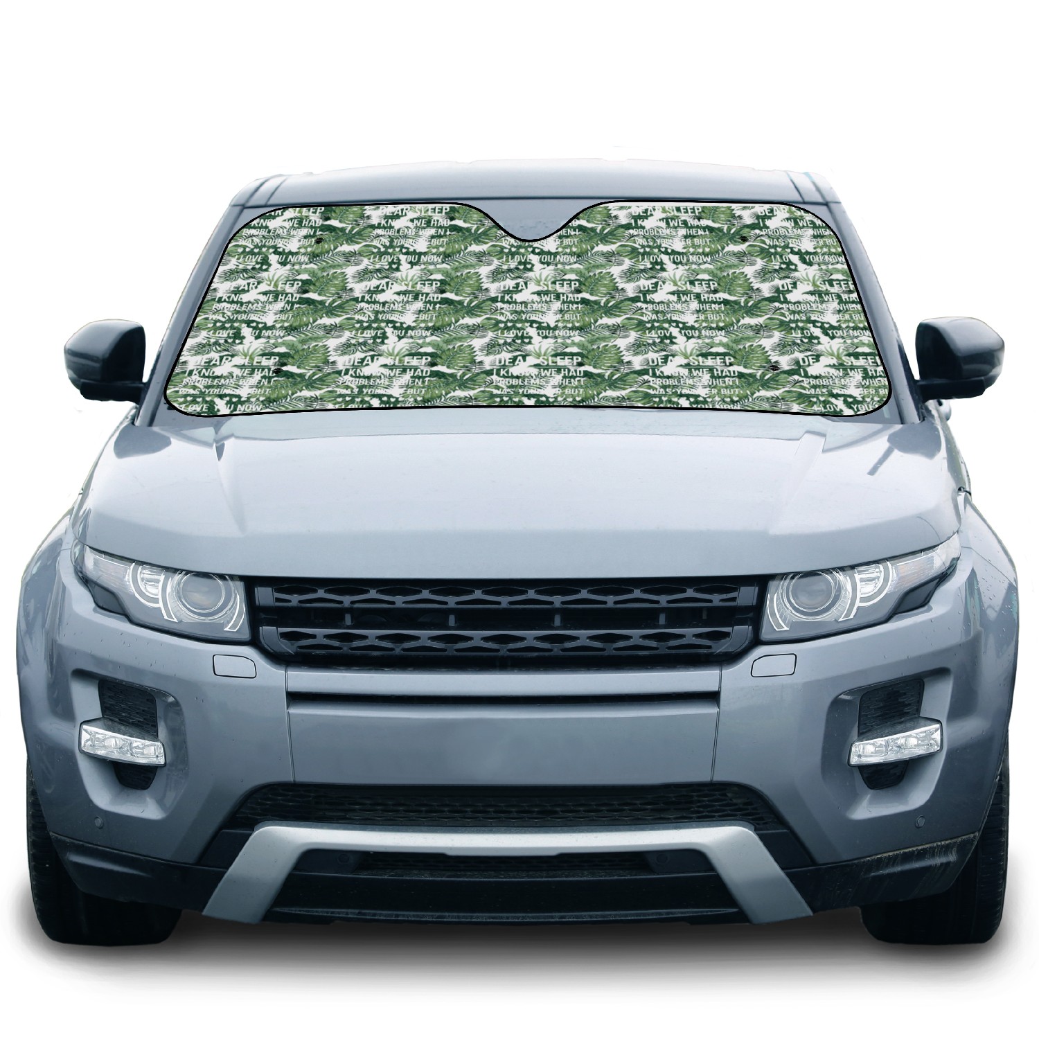 dear sleep, problems when young, love you now Car Sun Shades