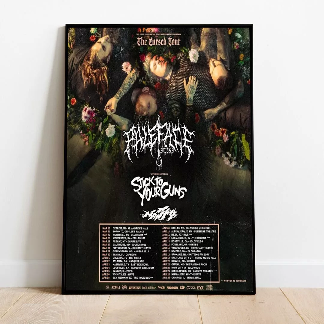 Paleface Swiss - Tour 2025 Poster
