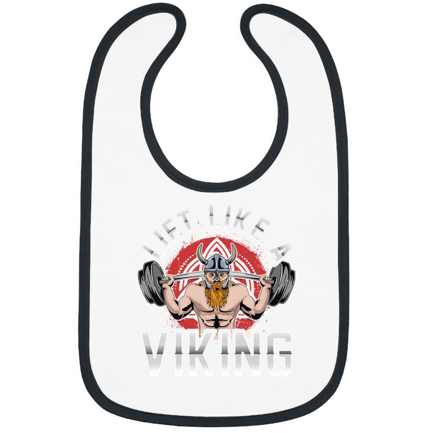 Lift like a Viking Bibs