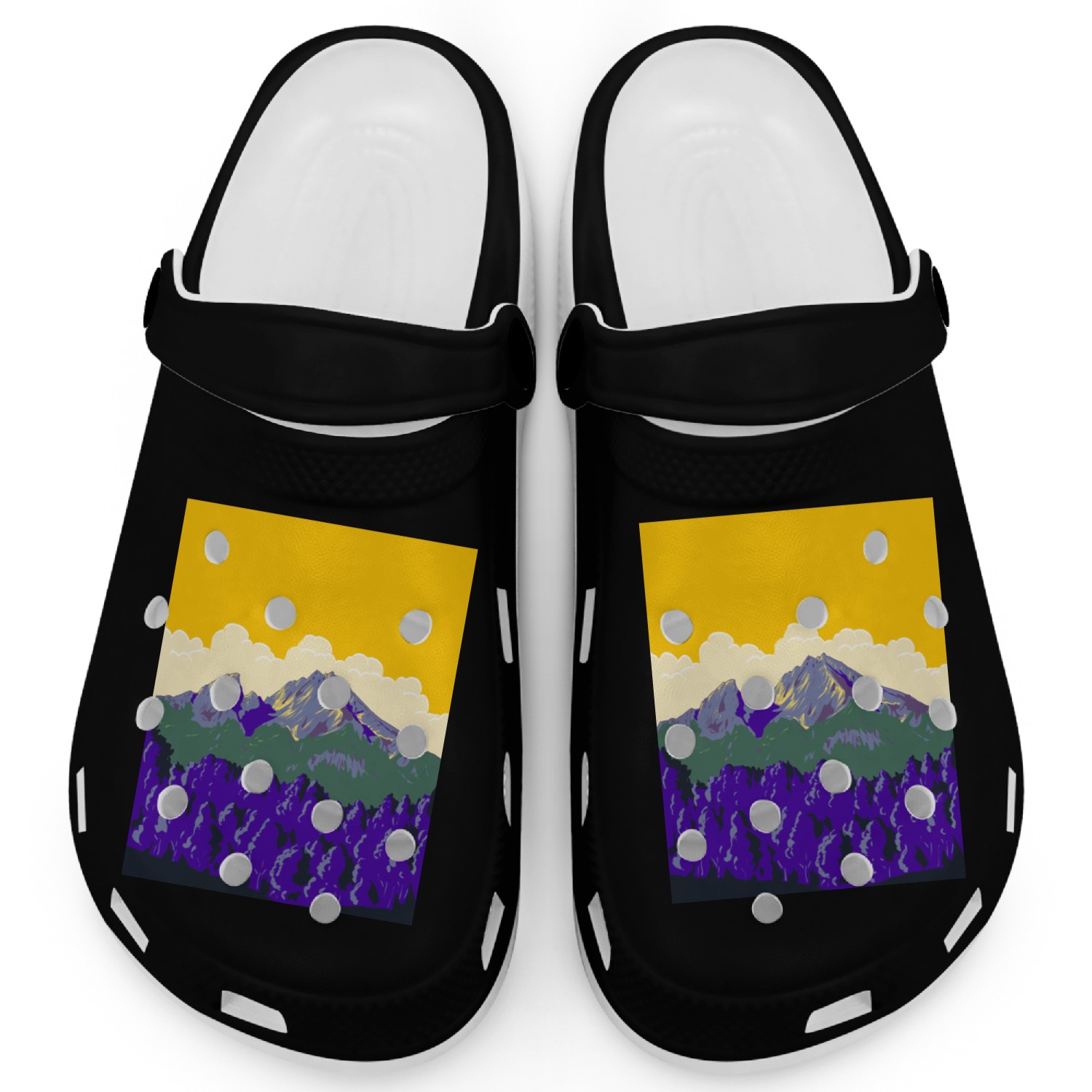 Berchtesgaden Alps or Berchtesgadener Alpen WPA Clogs