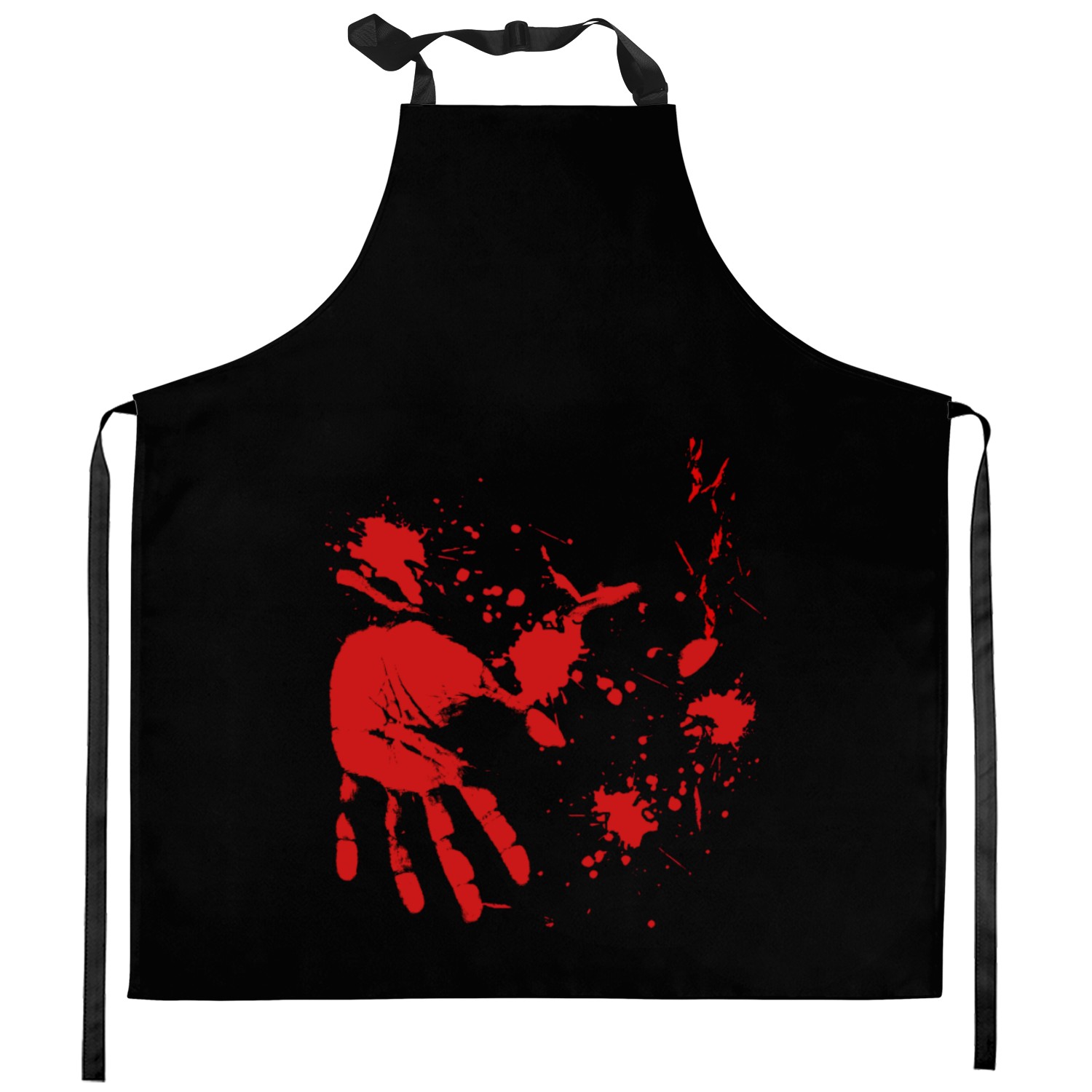 blood Hand Halloween Butcher Doctor Kitchen Aprons