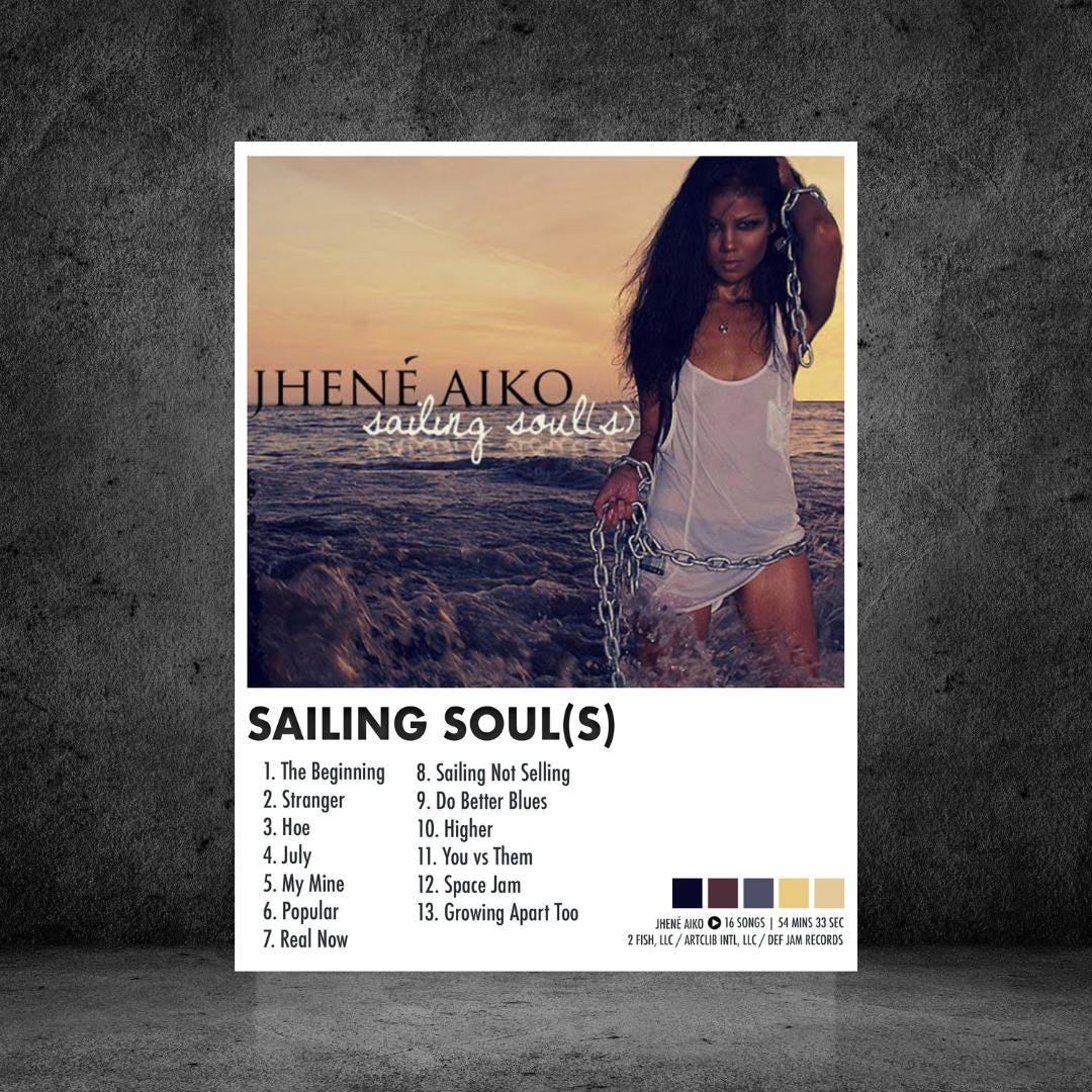 Jhene Aiko - Sailing Souls Album Poster