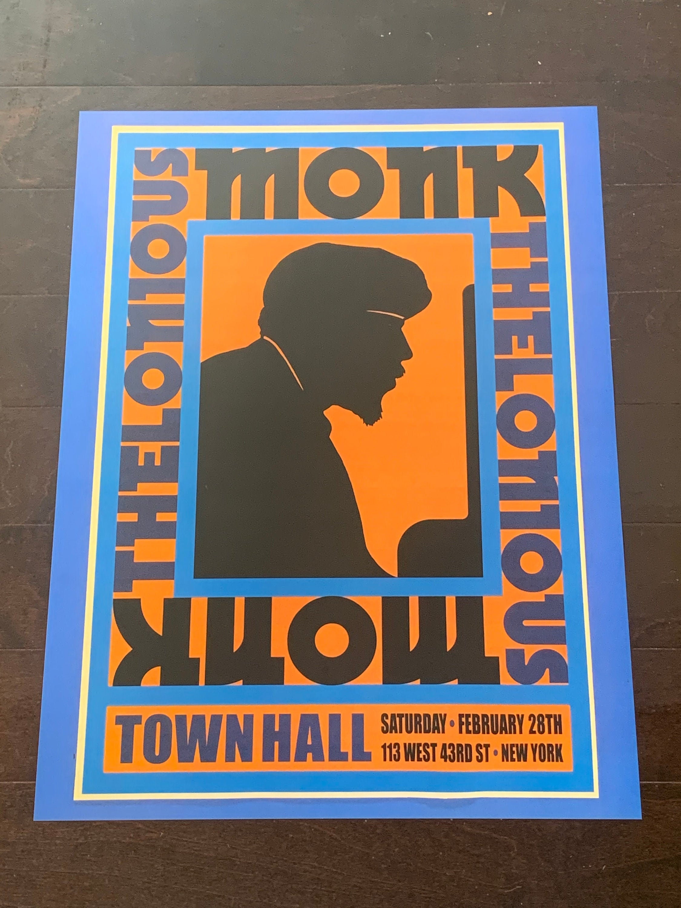 Thelonious Monk - Jazz Pianist Poster
