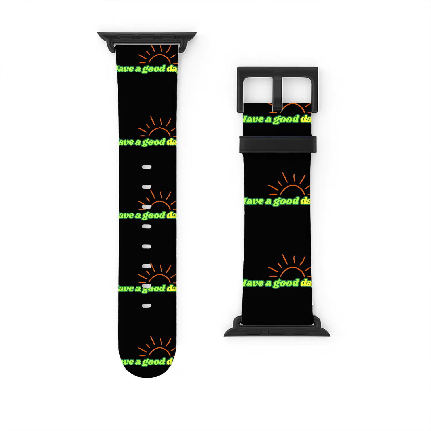 Sunshine Smile for a Good Day Ahead Watch Bands For Apple Watch