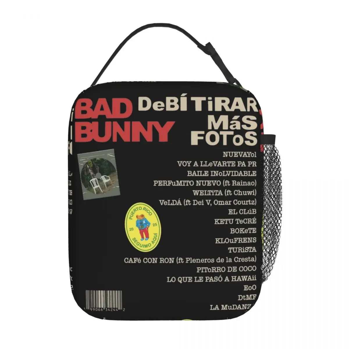 Bad Bunny Insulated Kids Lunch Bag for School and Office Food Storage