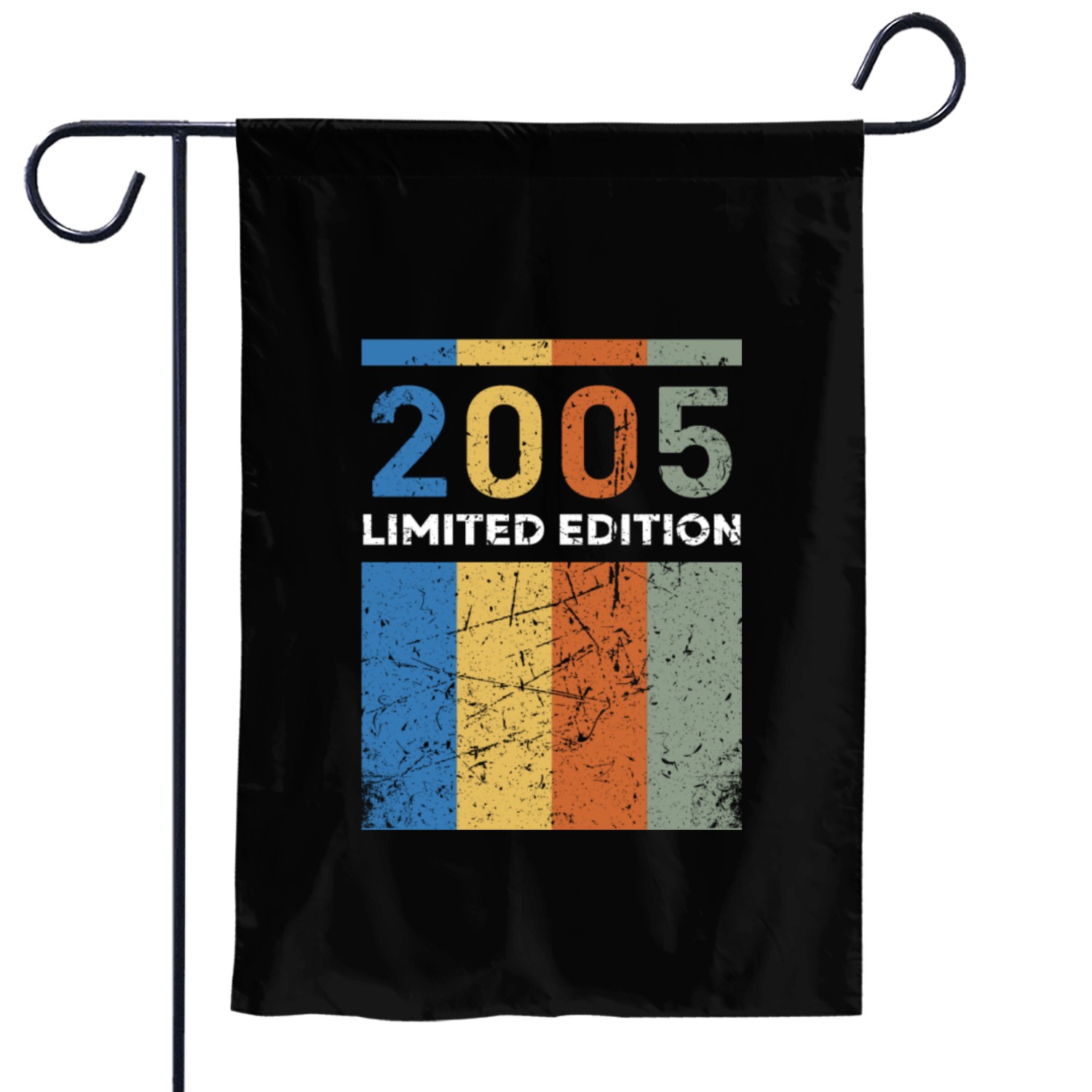 18 Years Vintage 2005 Retro 18th Birthday Garden Flags