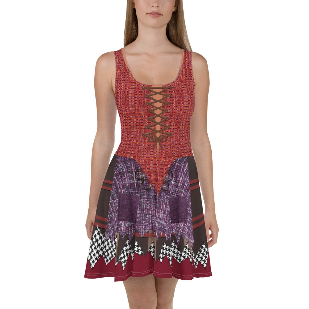 Mary Sanderson Inspired Skater Dress